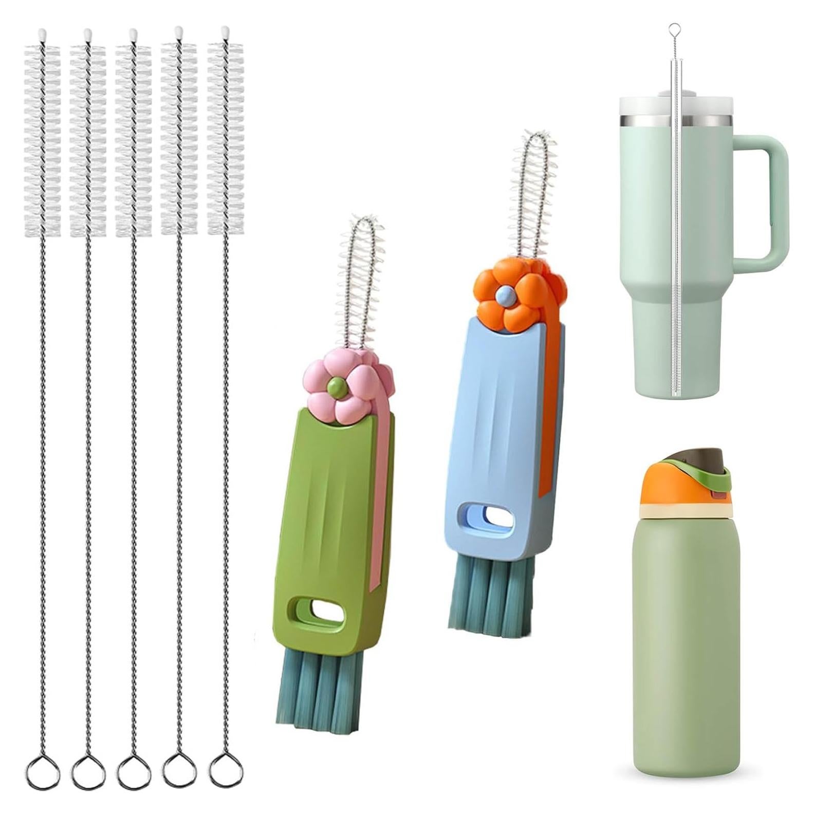 Juego de Cepillos Limpiadores de Popotes 33 cm DWVEB 7 Piezas