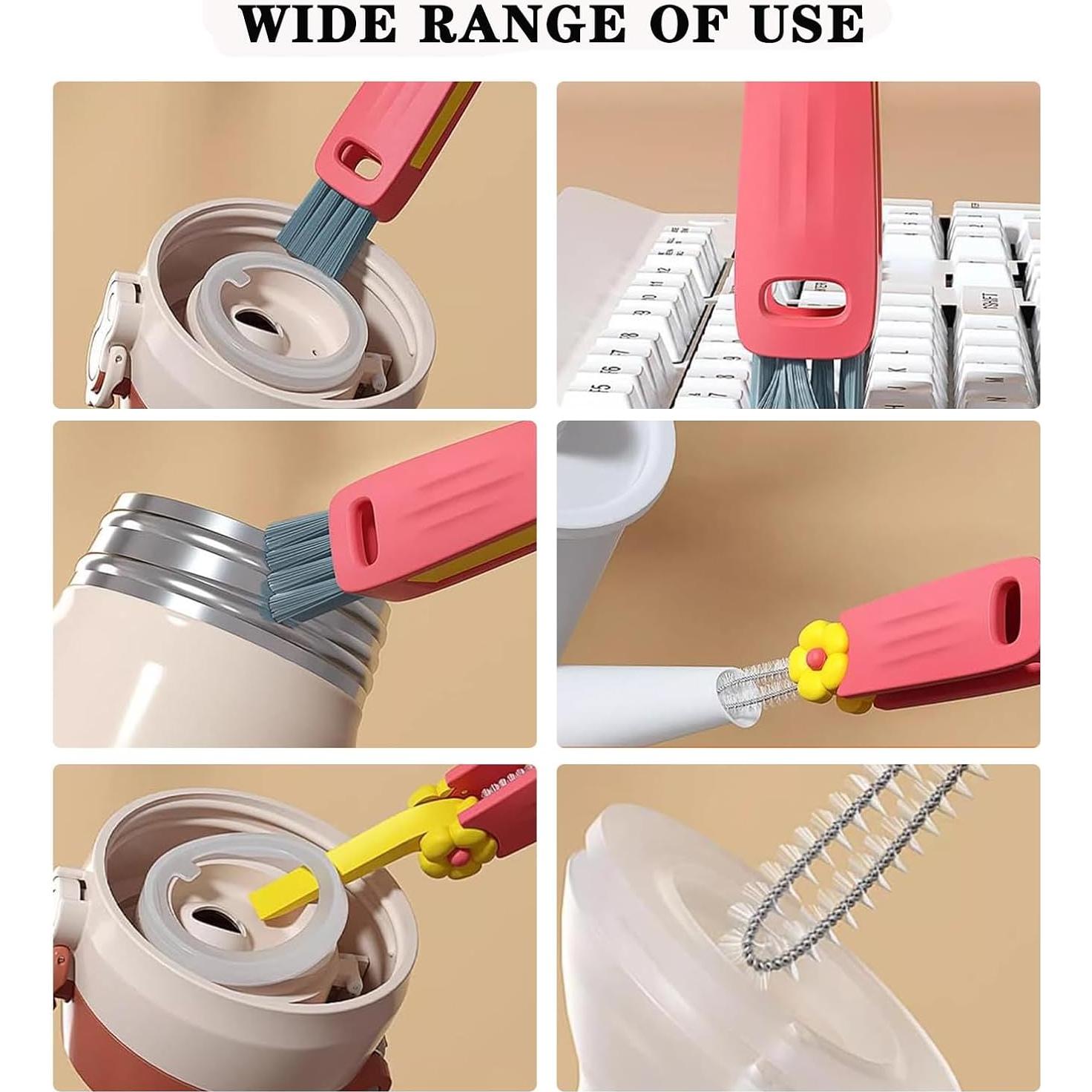 Juego de Cepillos Limpiadores de Popotes 33 cm DWVEB 7 Piezas