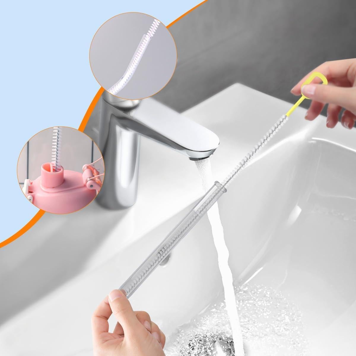 Set de 4 Cepillos Limpiadores para Popotes BRUSH FAMILY 30.48 cm