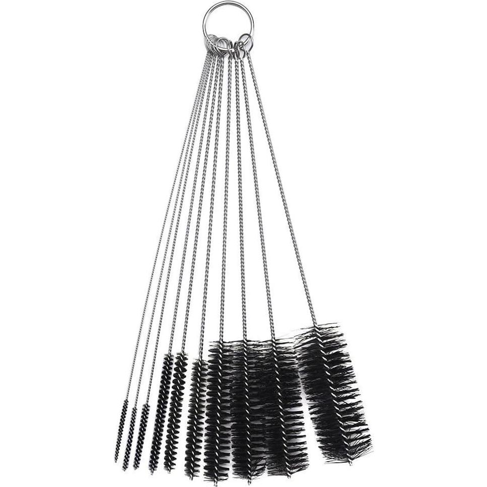 LOVEINUSA Cepillo Limpiador de Popotes 20.8 cm Set de 10