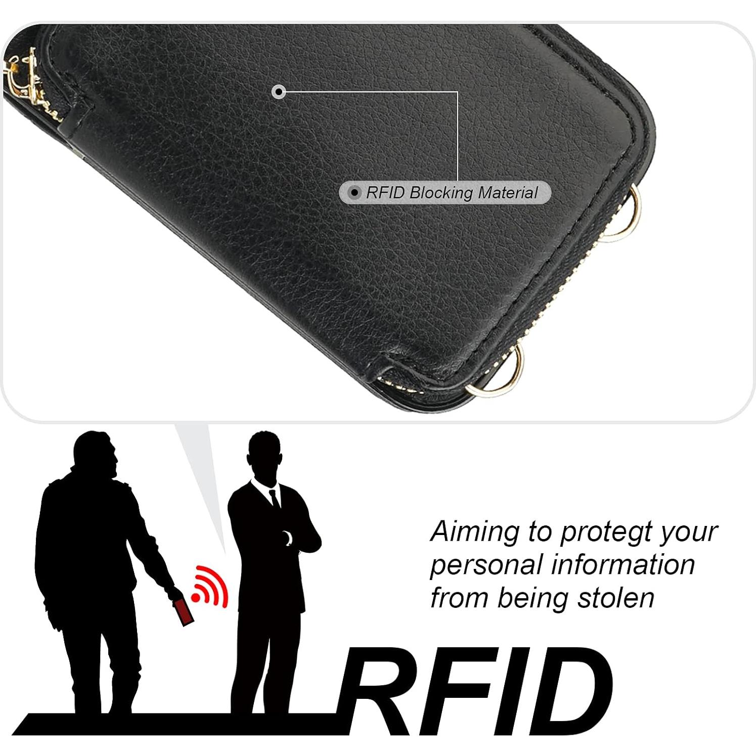 Cartera Bocasal con Bloqueo RFID para iPhone 16 Pro Max