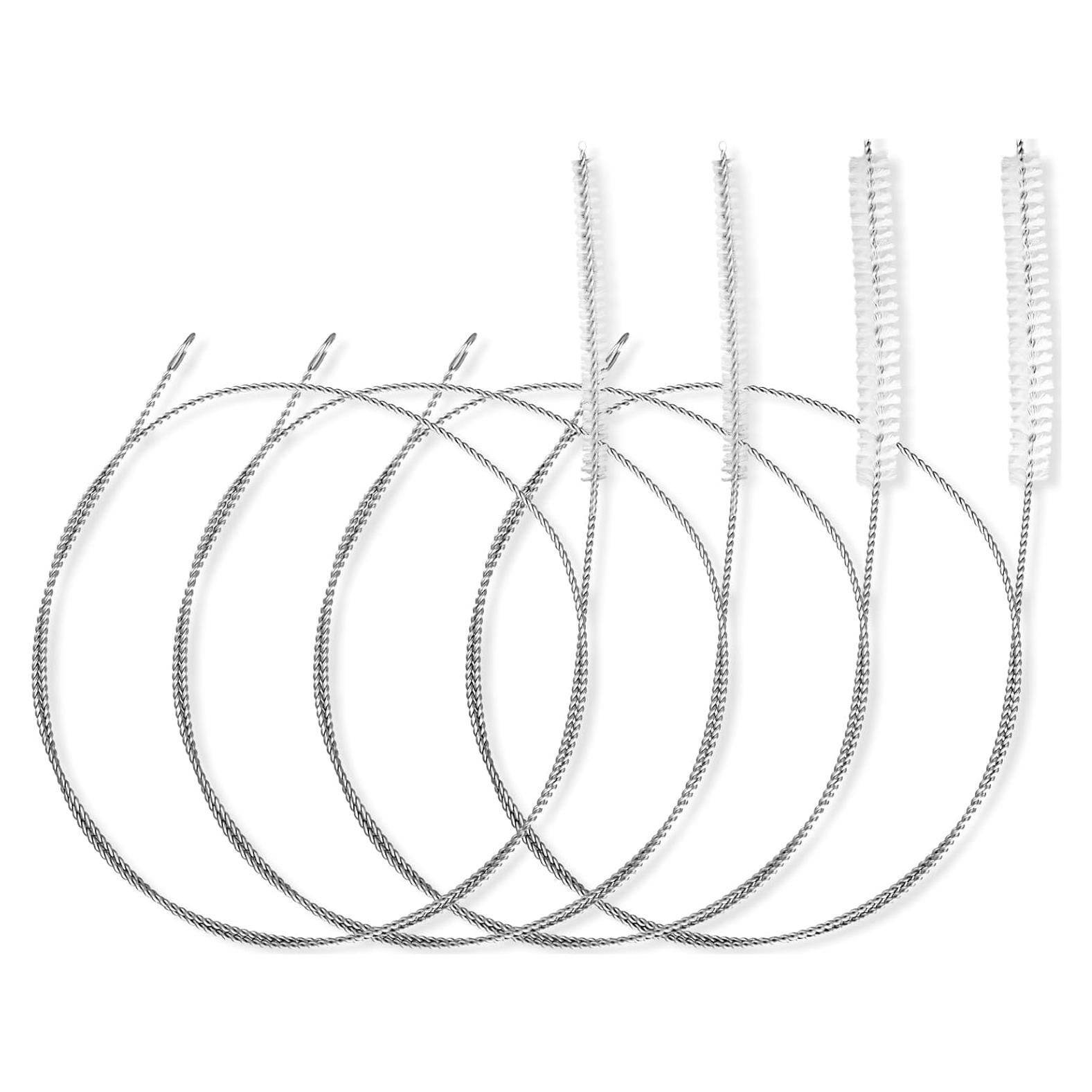 4 Cepillos Limpiadores de Tubos Ymapinc 100 cm Acero Inoxidable