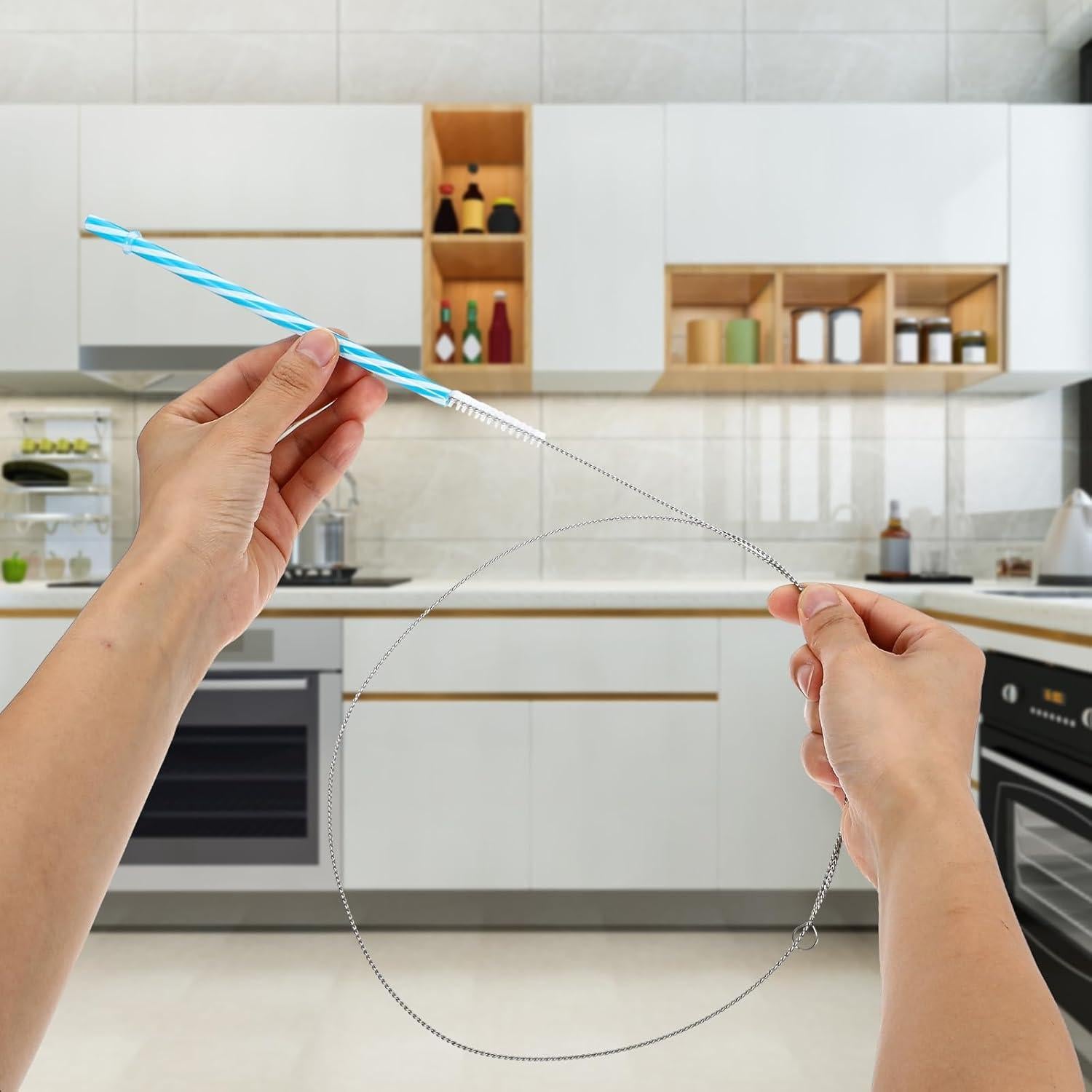 4 Cepillos Limpiadores de Tubos Ymapinc 100 cm Acero Inoxidable