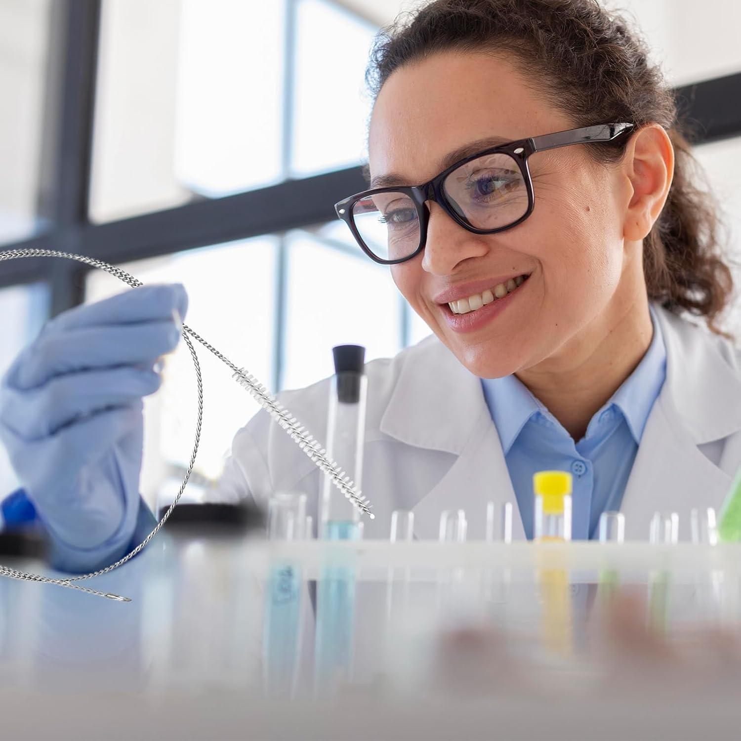 4 Cepillos Limpiadores de Tubos Ymapinc 100 cm Acero Inoxidable