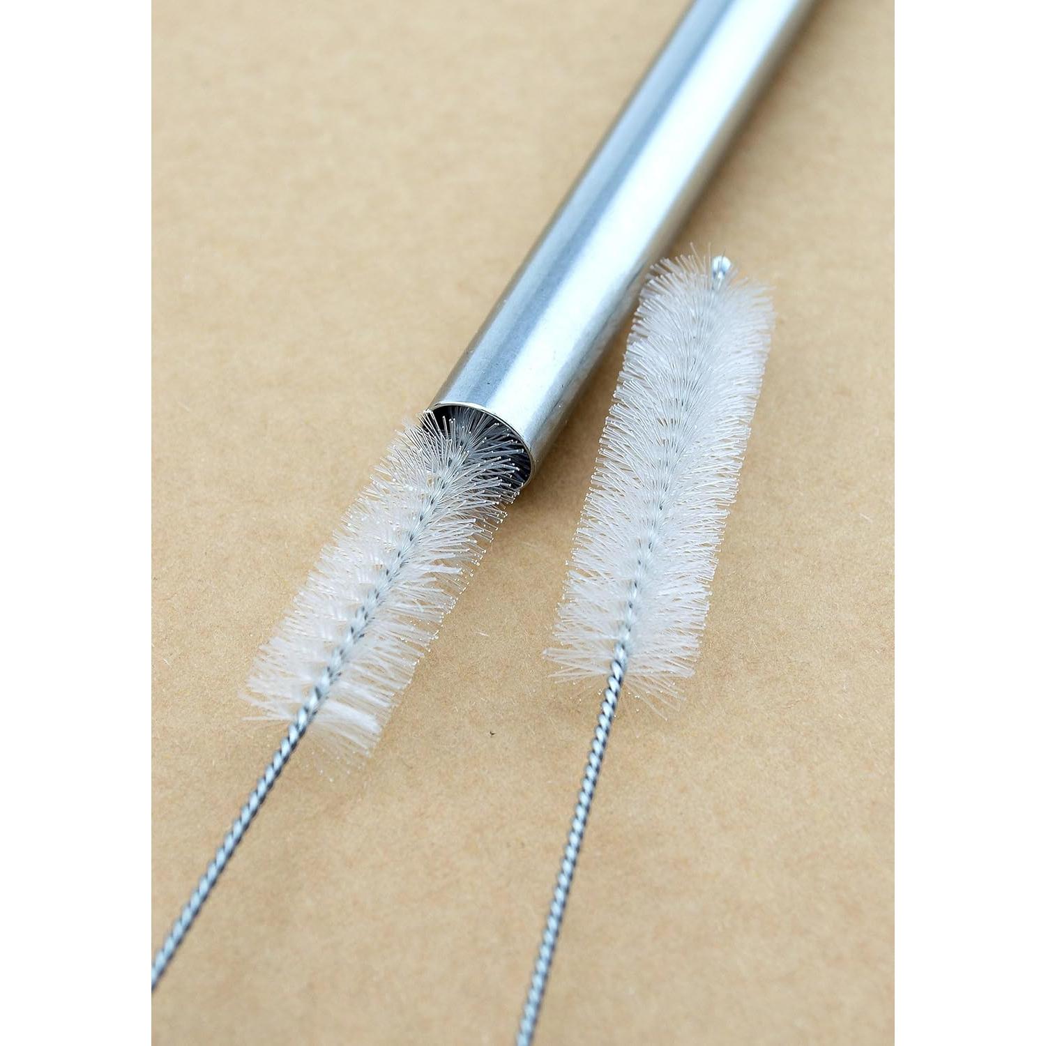 Juego de 4 Cepillos de Limpieza Anchos CocoStraw para Pajitas