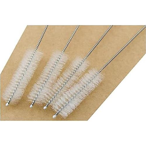 Juego de 4 Cepillos de Limpieza Anchos CocoStraw para Pajitas
