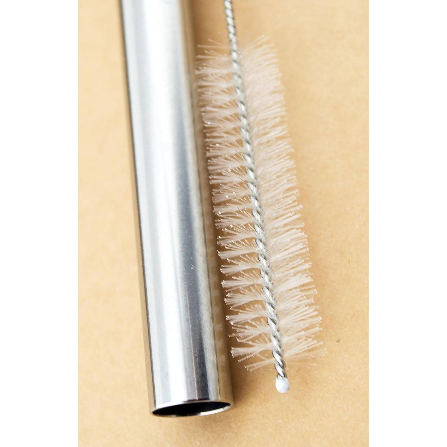 Juego de 4 Cepillos de Limpieza Anchos CocoStraw para Pajitas