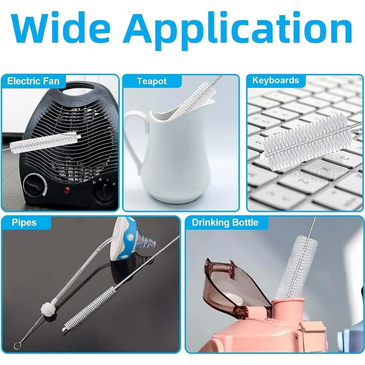 Cepillo Limpiador de Pajitas GL-Auking 30.99 cm Reutilizable