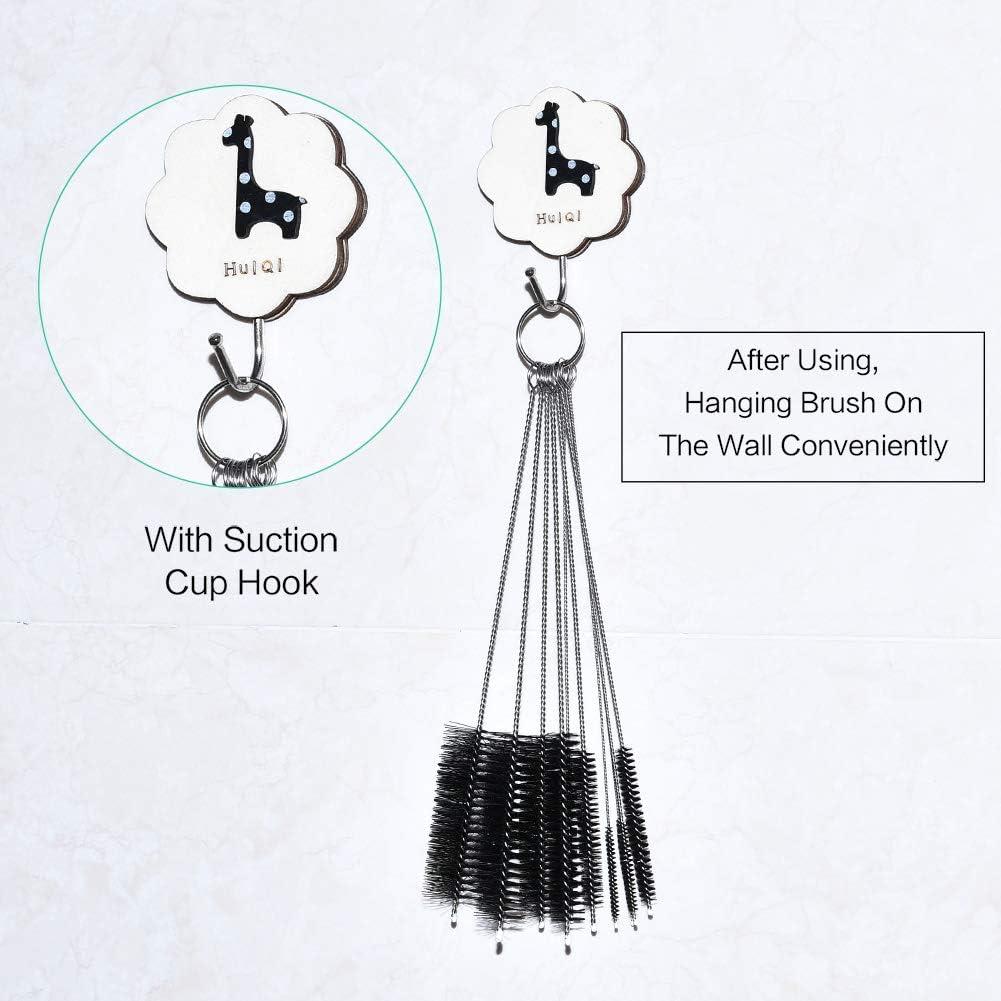 Juego de 10 Cepillos de Limpieza Homewinner - Nylon y Acero Inoxidable