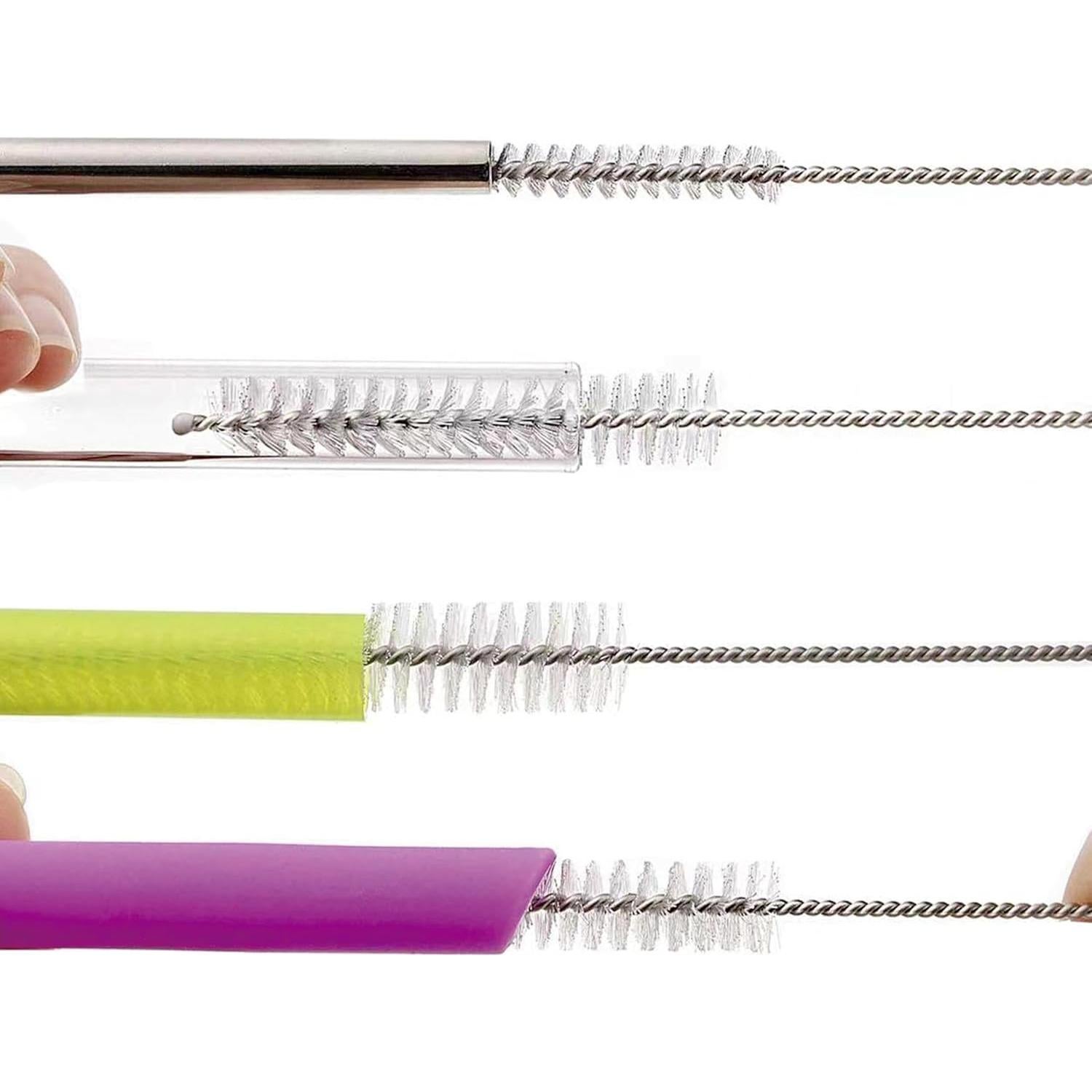 Juego de 10 Cepillos Limpiadores de Popotes YZAHGDS 24.1 cm