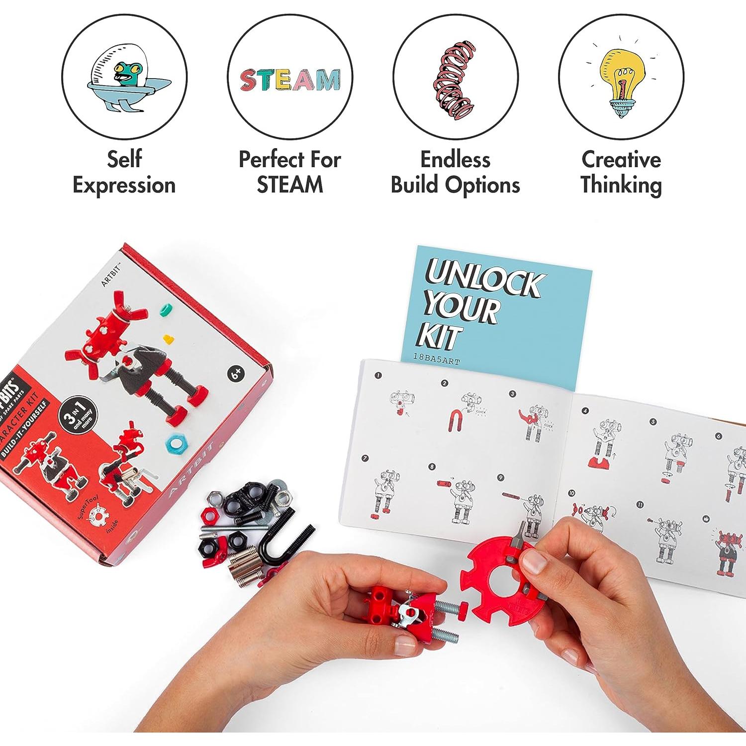 Kit de Construcción ArtBit The Off Bits para Robots STEM