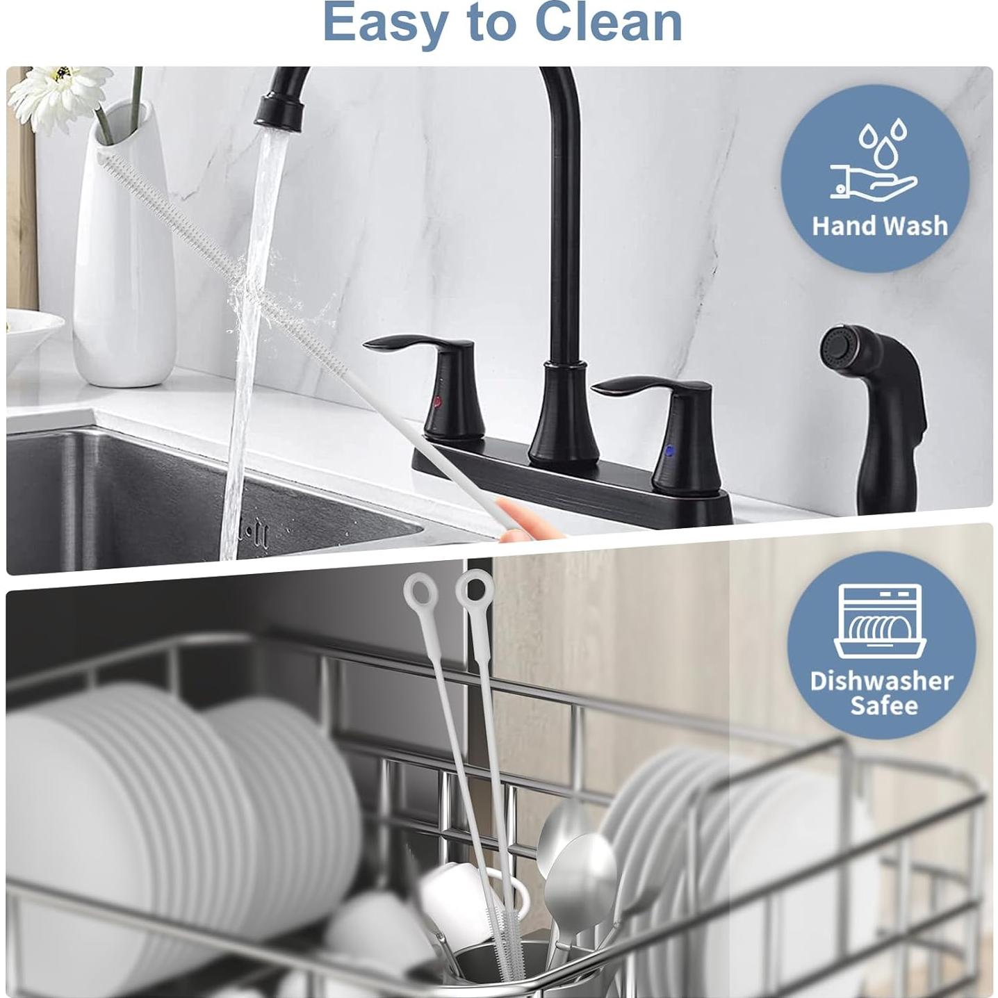 Juego de Cepillos Limpiadores de Pajitas Leucite 2-Pack 25.9 cm