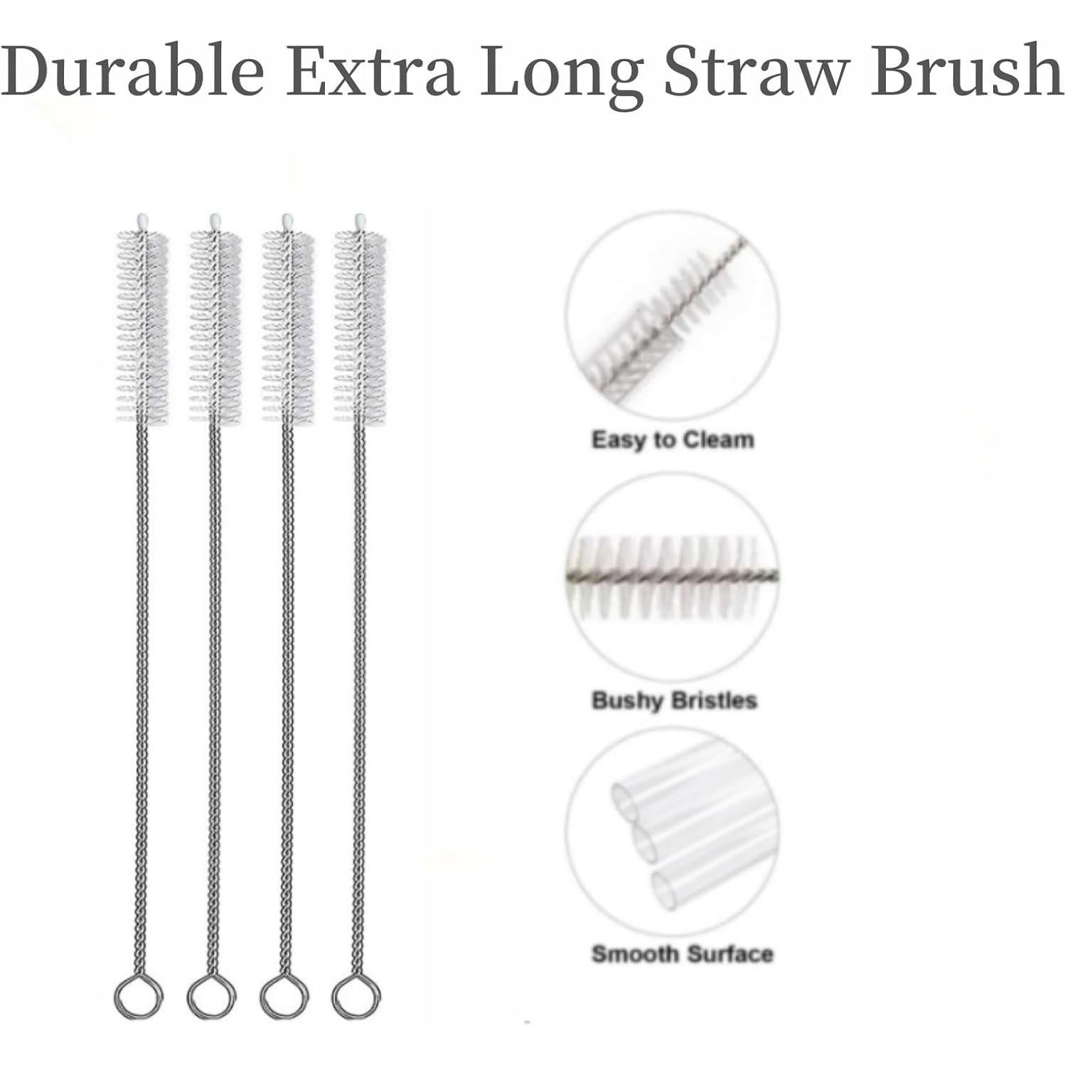 Cepillo Limpiador 3 en 1 Donkabarie para Botellas y Pajitas