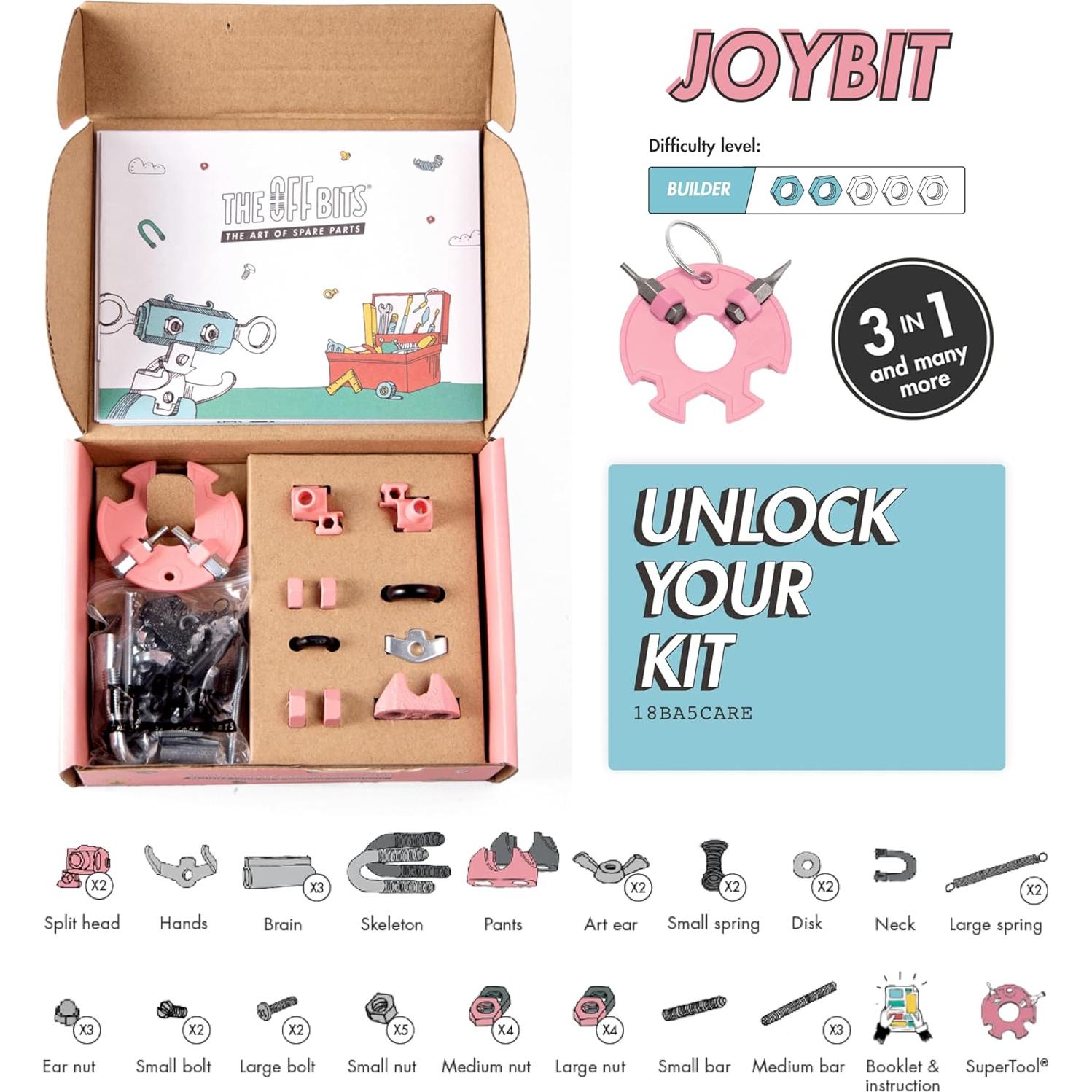 Kit de Robot OffBits JoyBit para Construcción Creativa