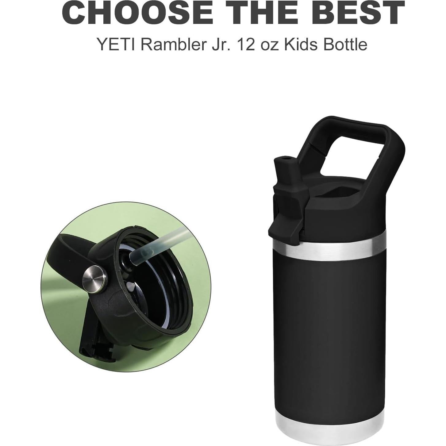 Popotes de Reemplazo GL-Auking para YETI Rambler Jr. 12 oz