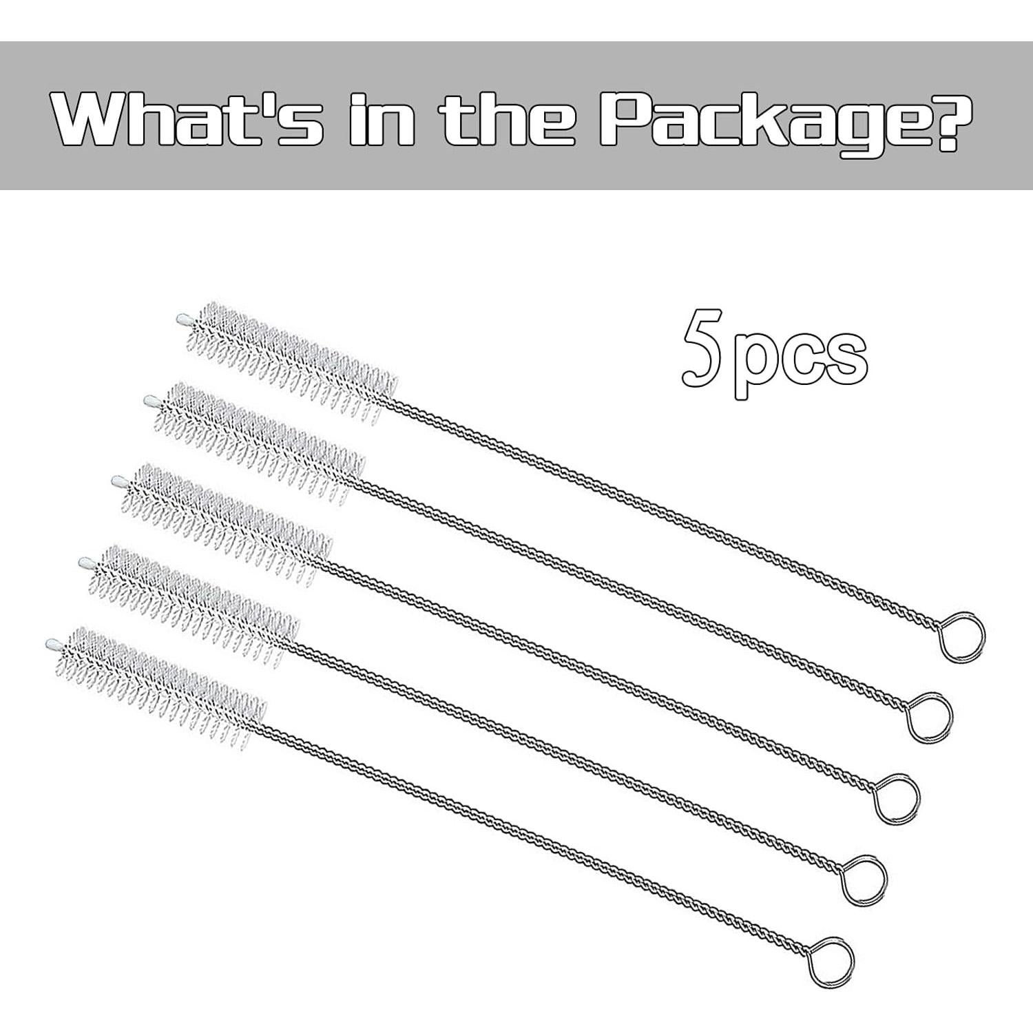 Cepillo Limpiador de Popotes Sovipal, 20.32 cm, 5 Piezas