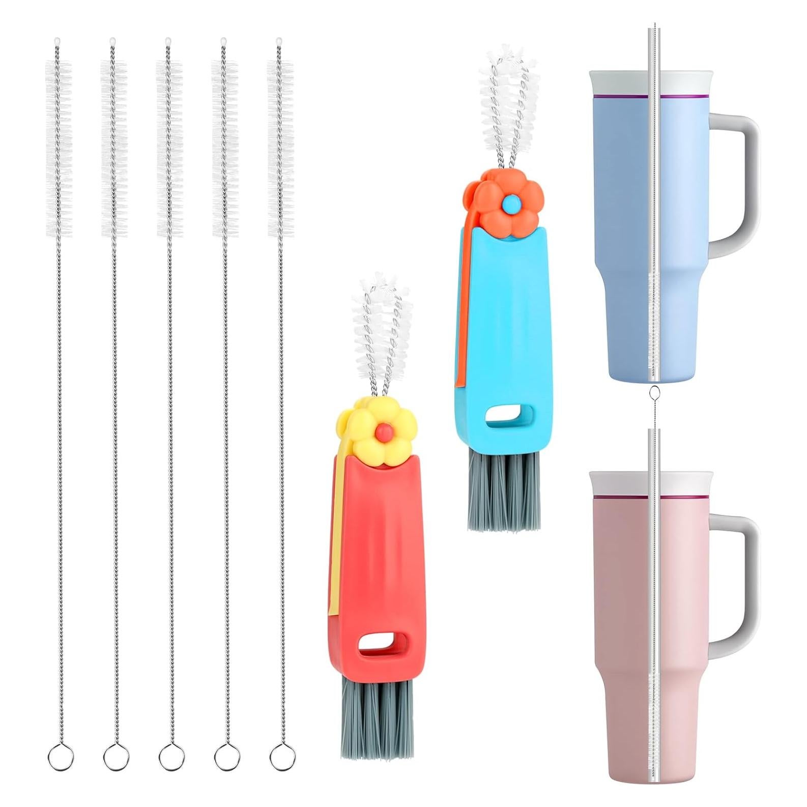 Kit de Cepillos Limpiadores de Popotes Pinsit 33 cm 7 Piezas