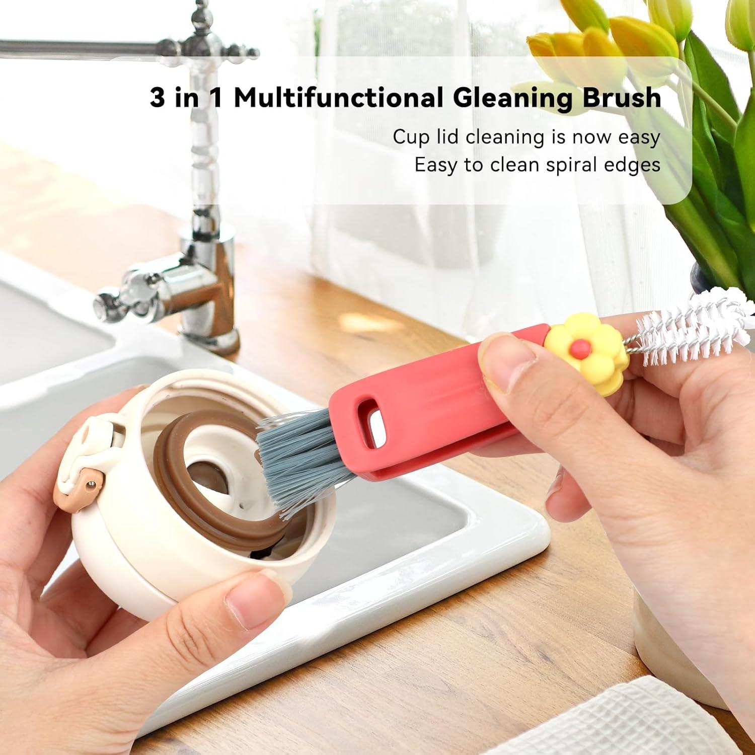 Kit de Cepillos Limpiadores de Popotes Pinsit 33 cm 7 Piezas