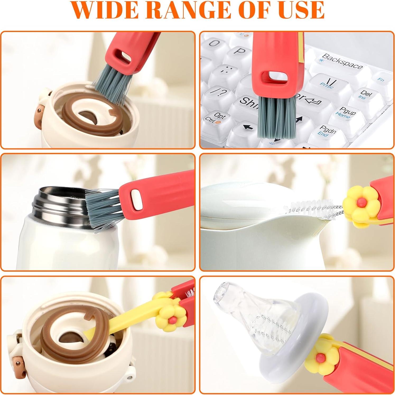 Kit de Cepillos Limpiadores de Popotes Pinsit 33 cm 7 Piezas