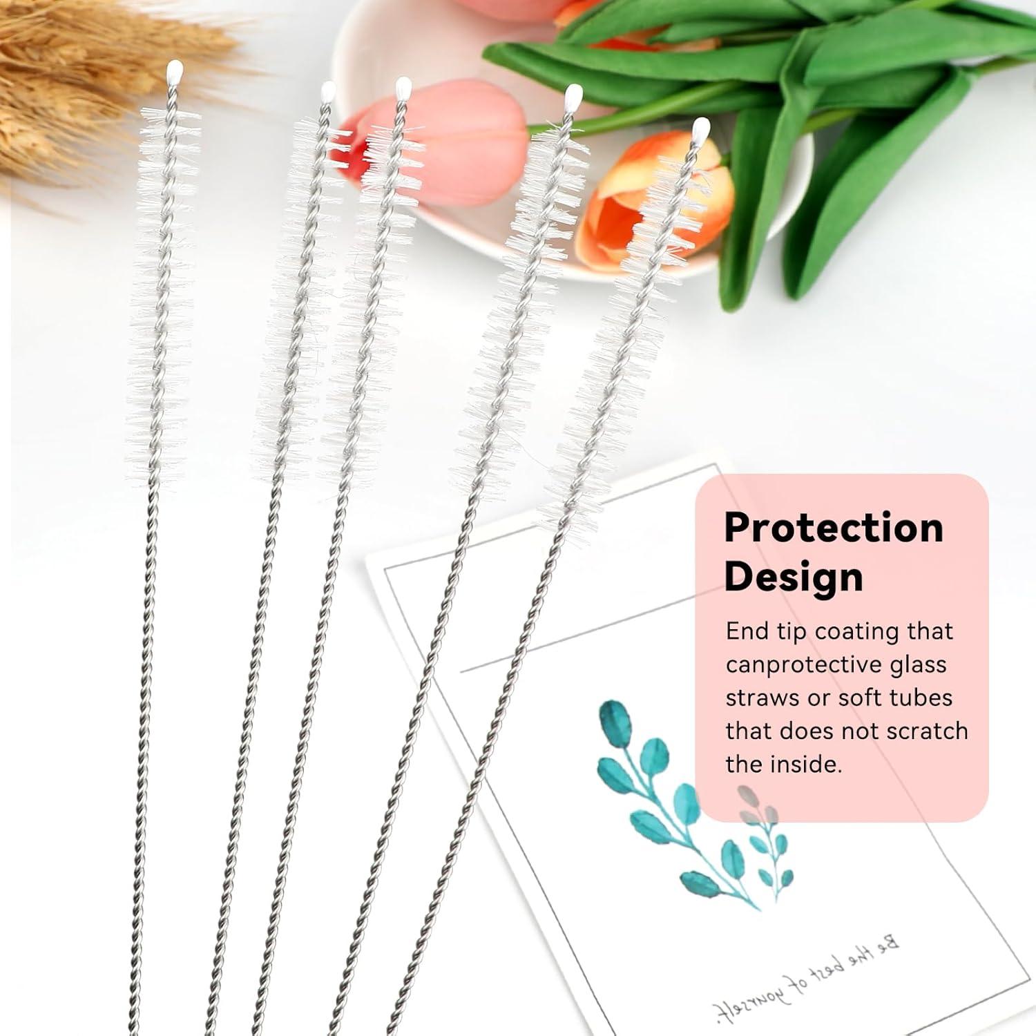 Kit de Cepillos Limpiadores de Popotes Pinsit 33 cm 7 Piezas