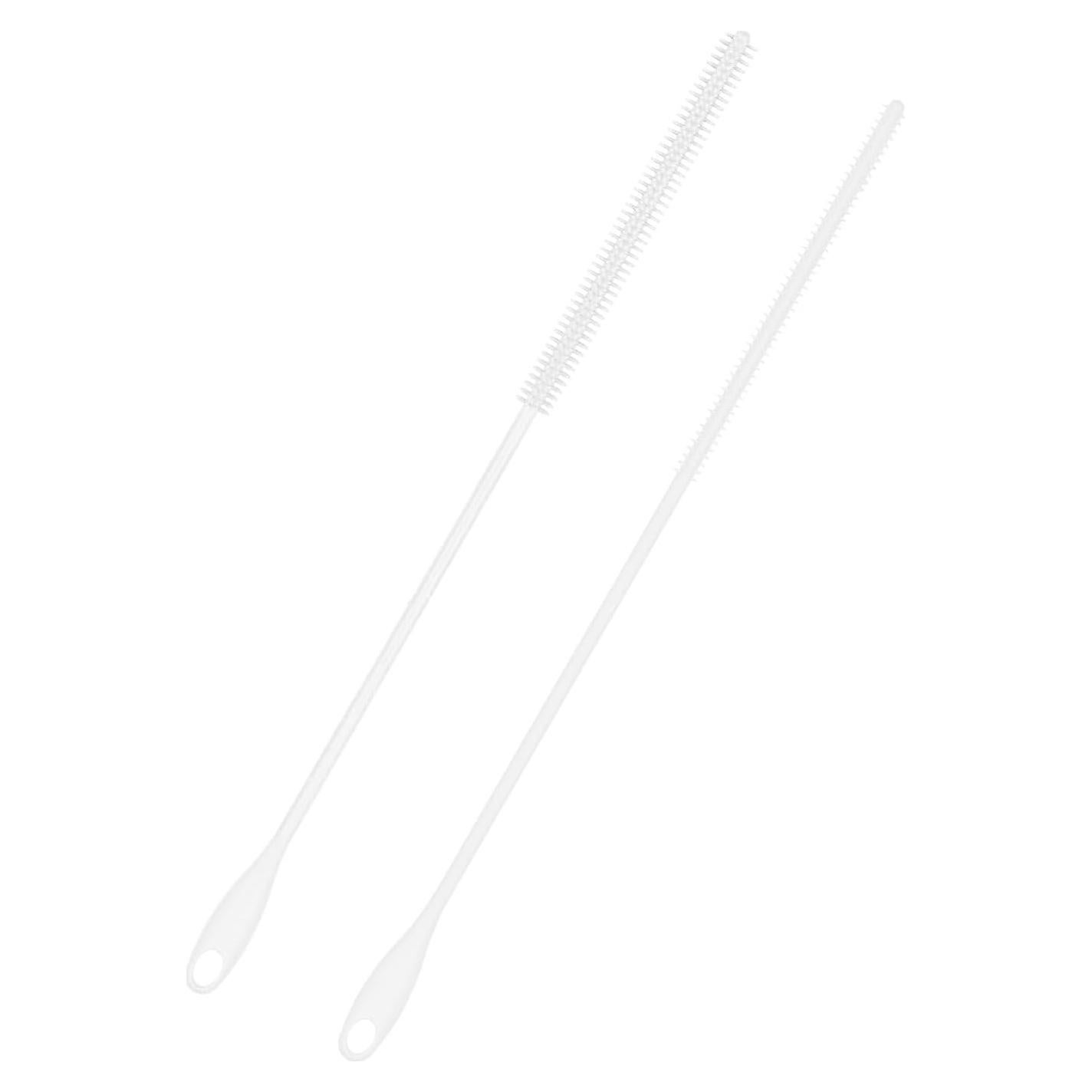 2 Cepillos de Silicona para Pajitas PEUTIER 6mm y 8mm