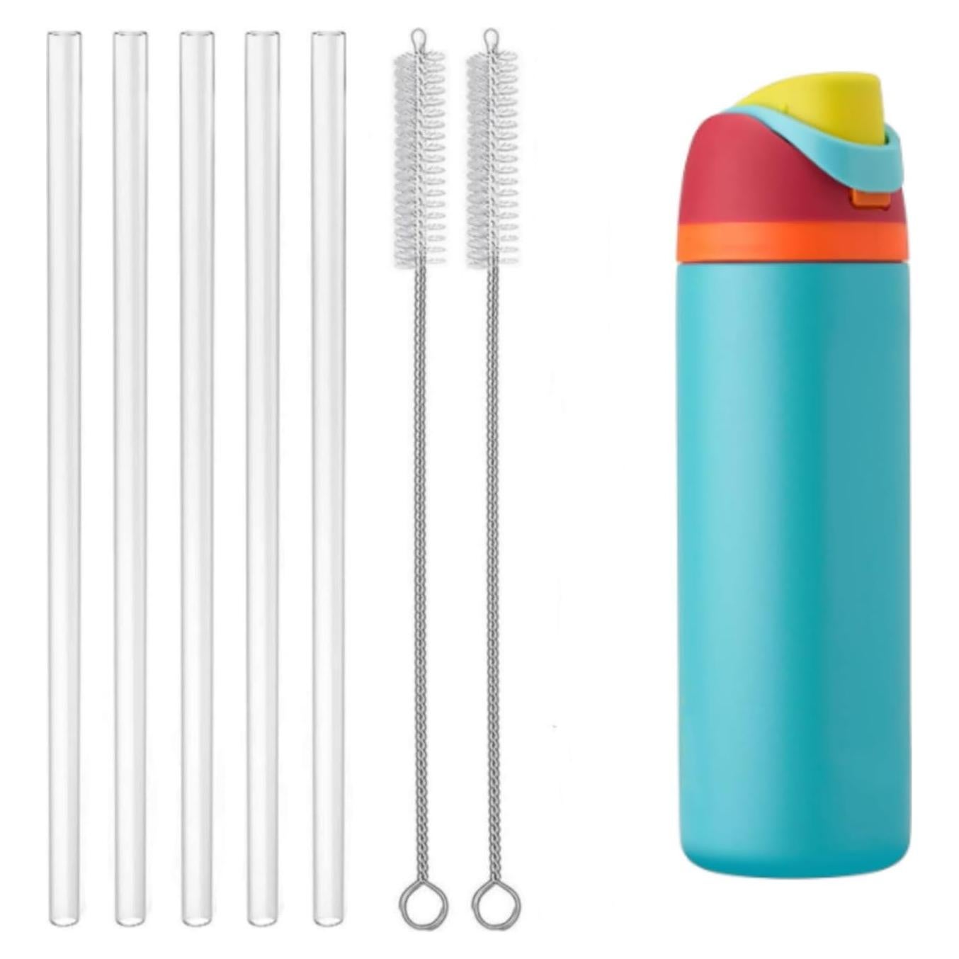 4 Pajitas Reutilizables GL-Auking para Owala 24oz y 32oz