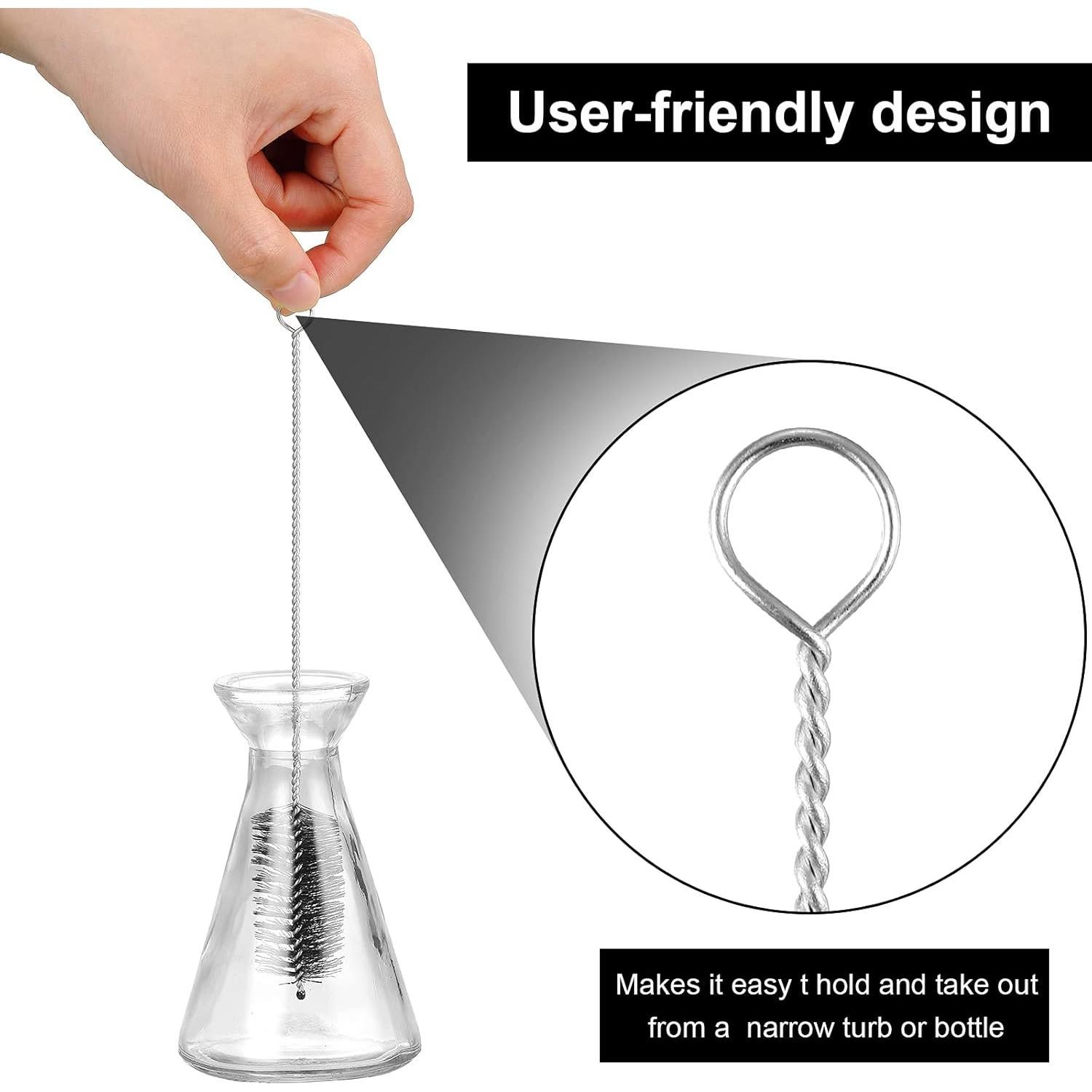 Cepillos de limpieza reutilizables Patelai - 16 piezas, varios tamaños