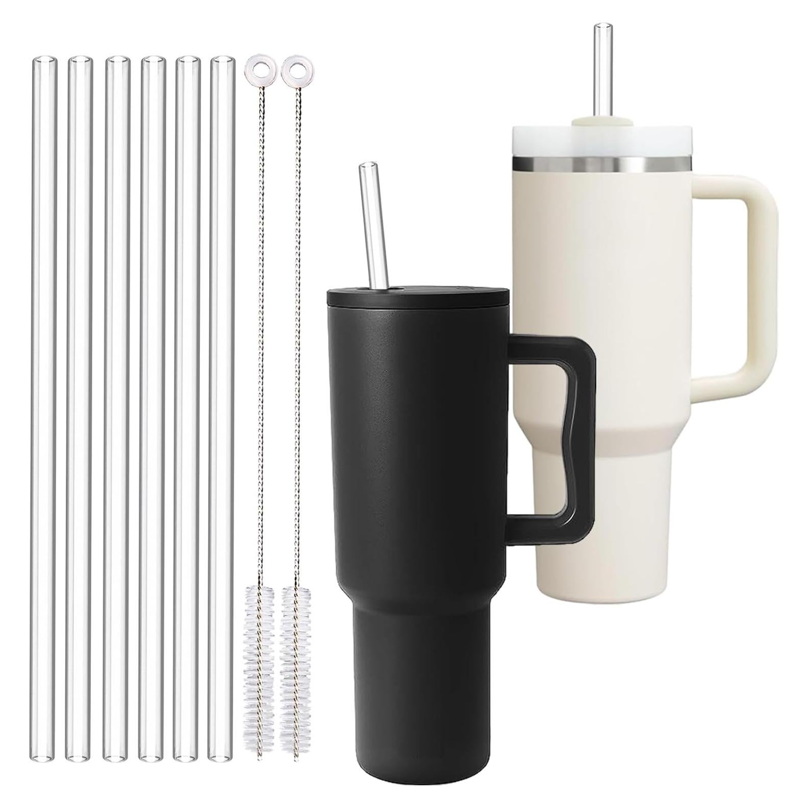 Popotes Reutilizables LEPCY 27.94 cm para Taza 30 OZ + Cepillos