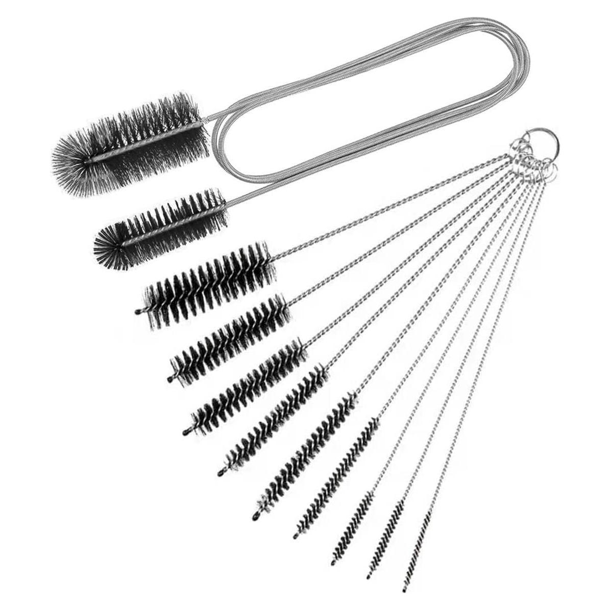 Juego de 10 Cepillos de Limpieza Flexible CANIPHA 155 cm