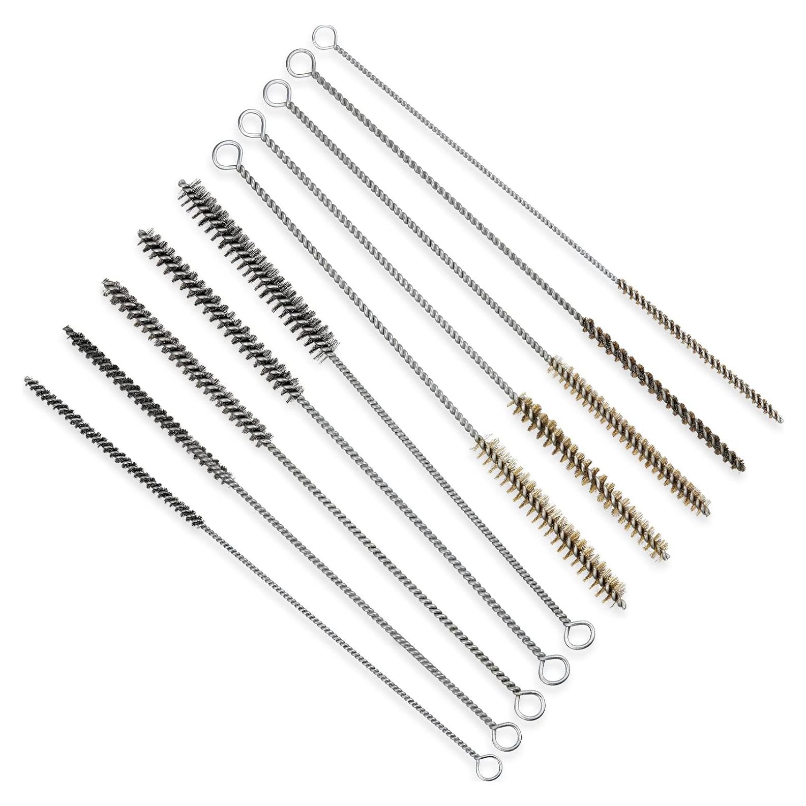 Cepillos de Tubo de Alambre Perthlin - 10 Piezas, 5 Tamaños