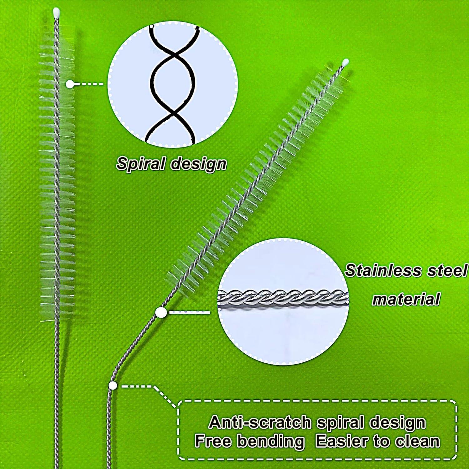 Cepillo Limpiador de Pajitas AFUUFA 36 cm - 4 Unidades