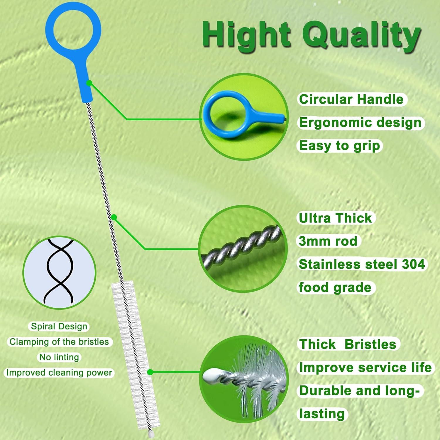 Set de Cepillos Limpiadores AFUUFA 6 Piezas 10 Pulgadas