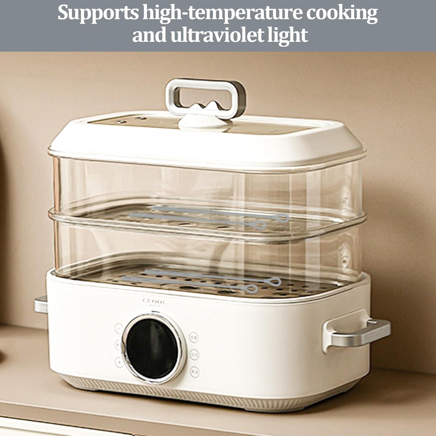 Cepillo Limpiador de Pajitas Silicona OWATRKDEY 6mm y 9mm 2Pcs