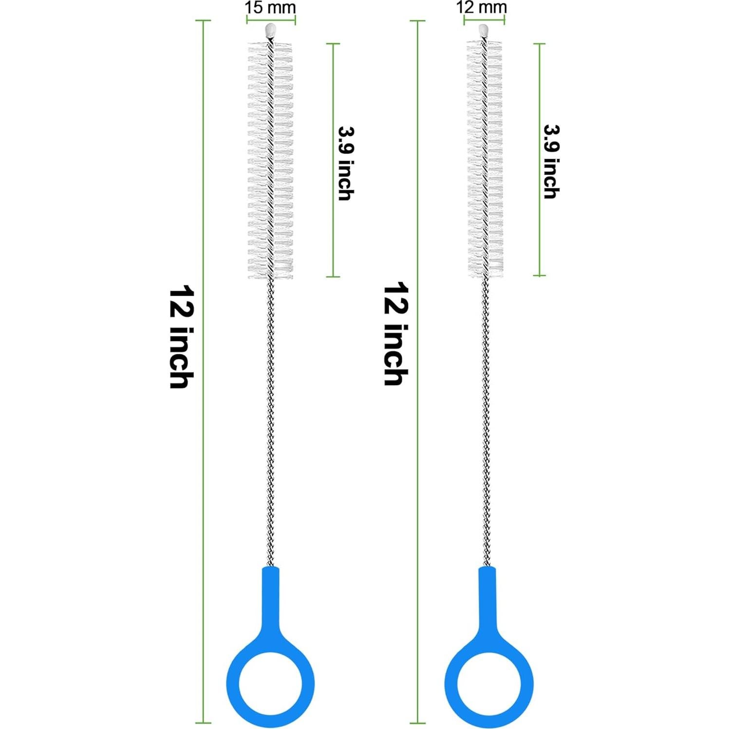 Set de Cepillos Limpiadores de Pajitas AFUUFA 30.48 cm 6 Piezas