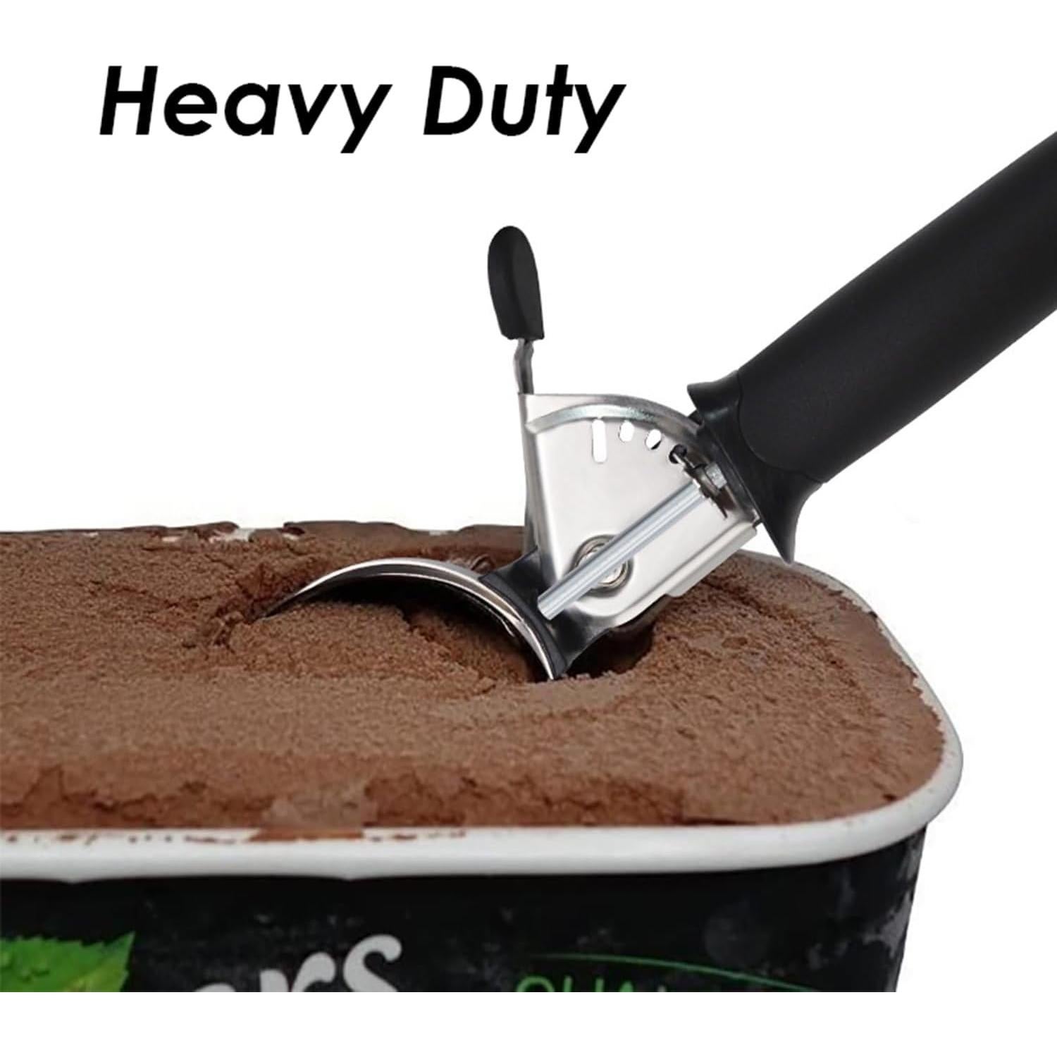 Cucharón de Helado FONLUN Acero Inoxidable 18/8 Apto Lavavajillas