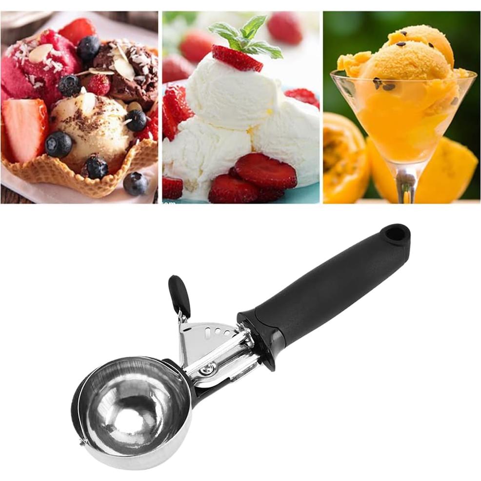 Cuchara de Helado Eforcase de Acero Inoxidable 21.5cm