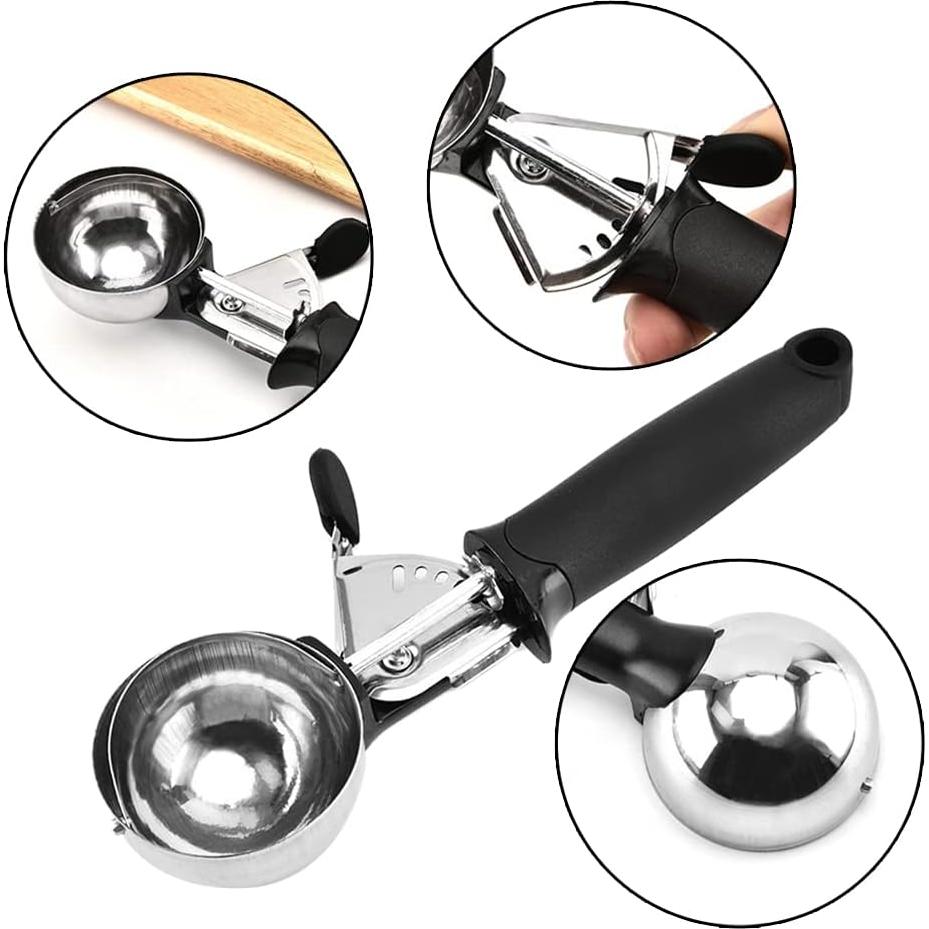 Cuchara de Helado Eforcase de Acero Inoxidable 21.5cm