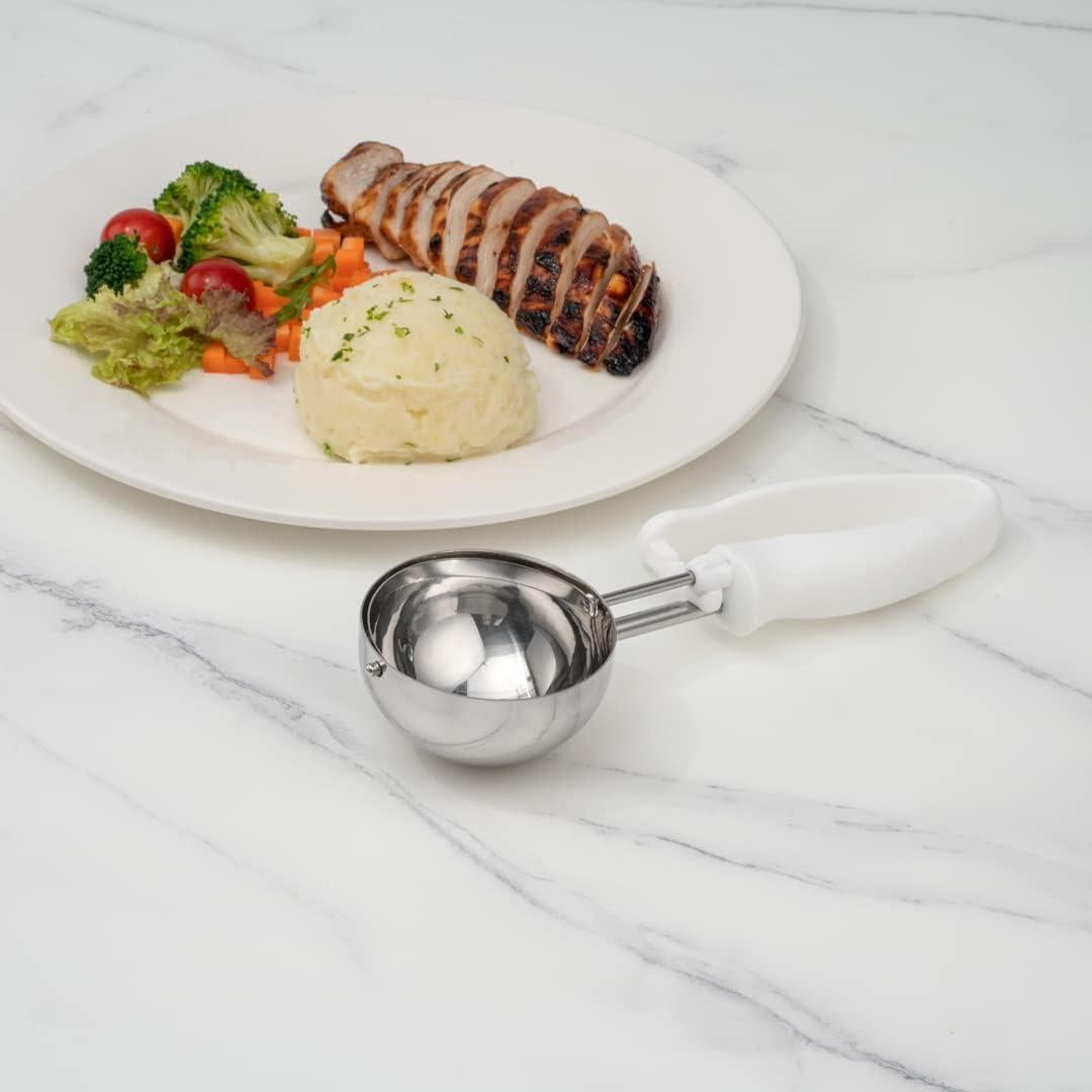 Cucharón de Porción Restaurantware Acero Inoxidable 132g