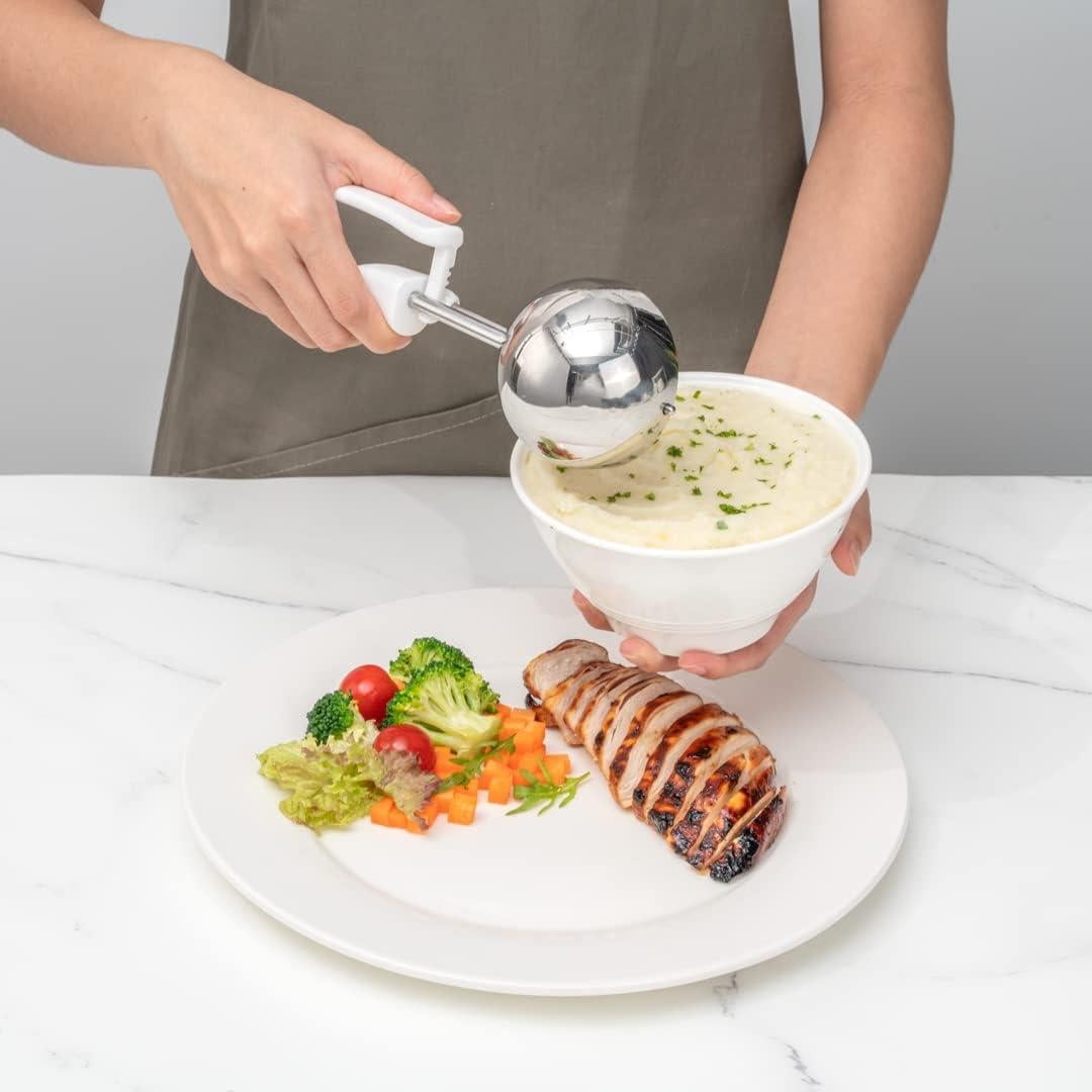 Cucharón de Porción Restaurantware Acero Inoxidable 132g