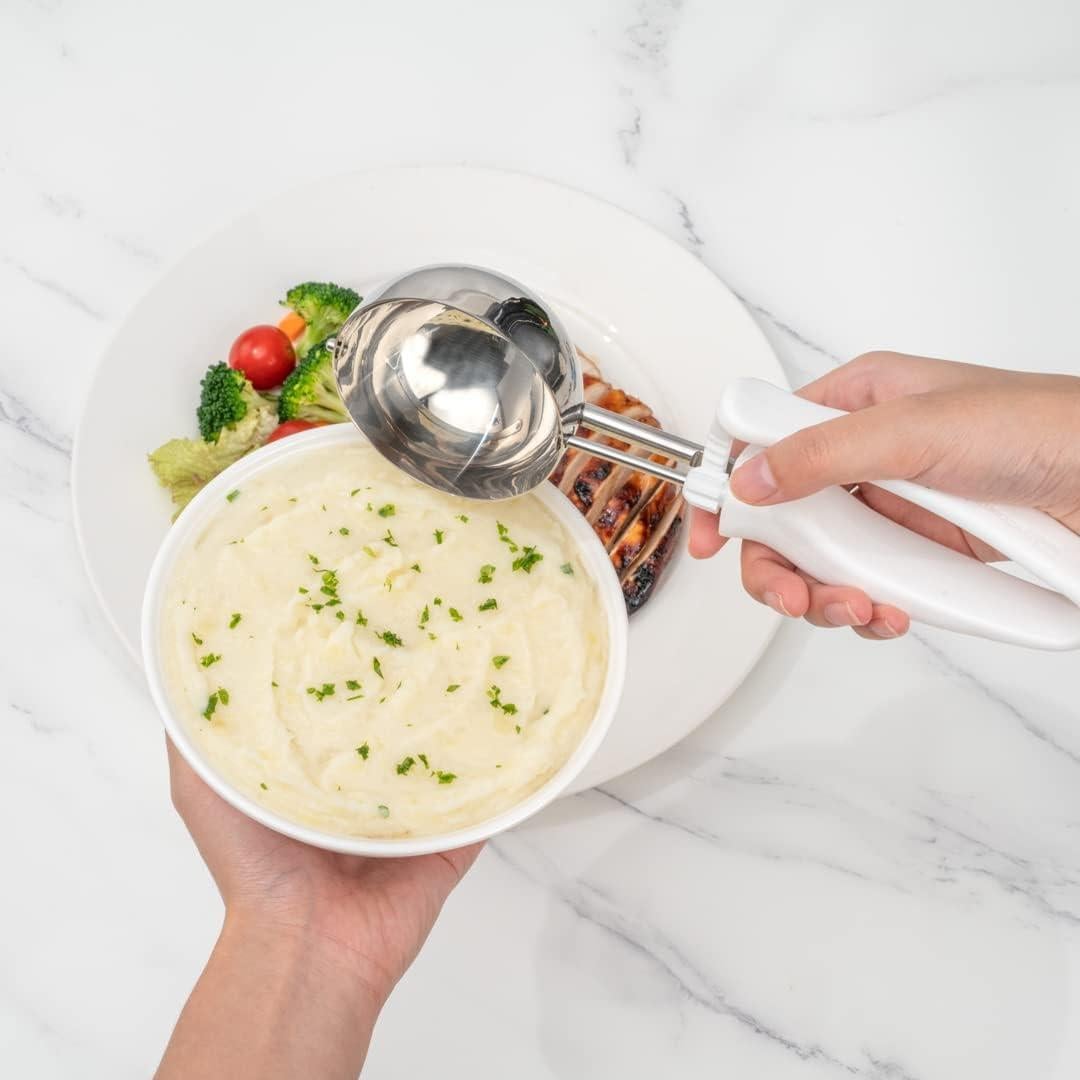 Cucharón de Porción Restaurantware Acero Inoxidable 132g