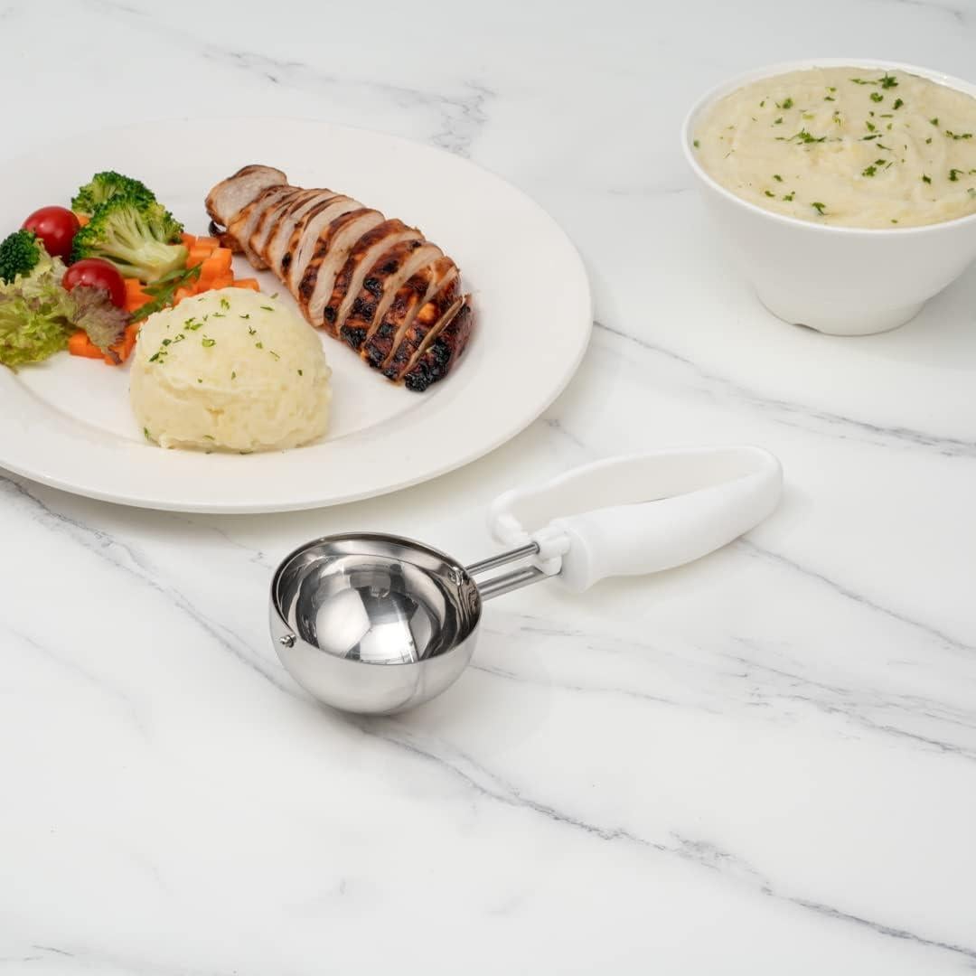 Cucharón de Porción Restaurantware Acero Inoxidable 132g