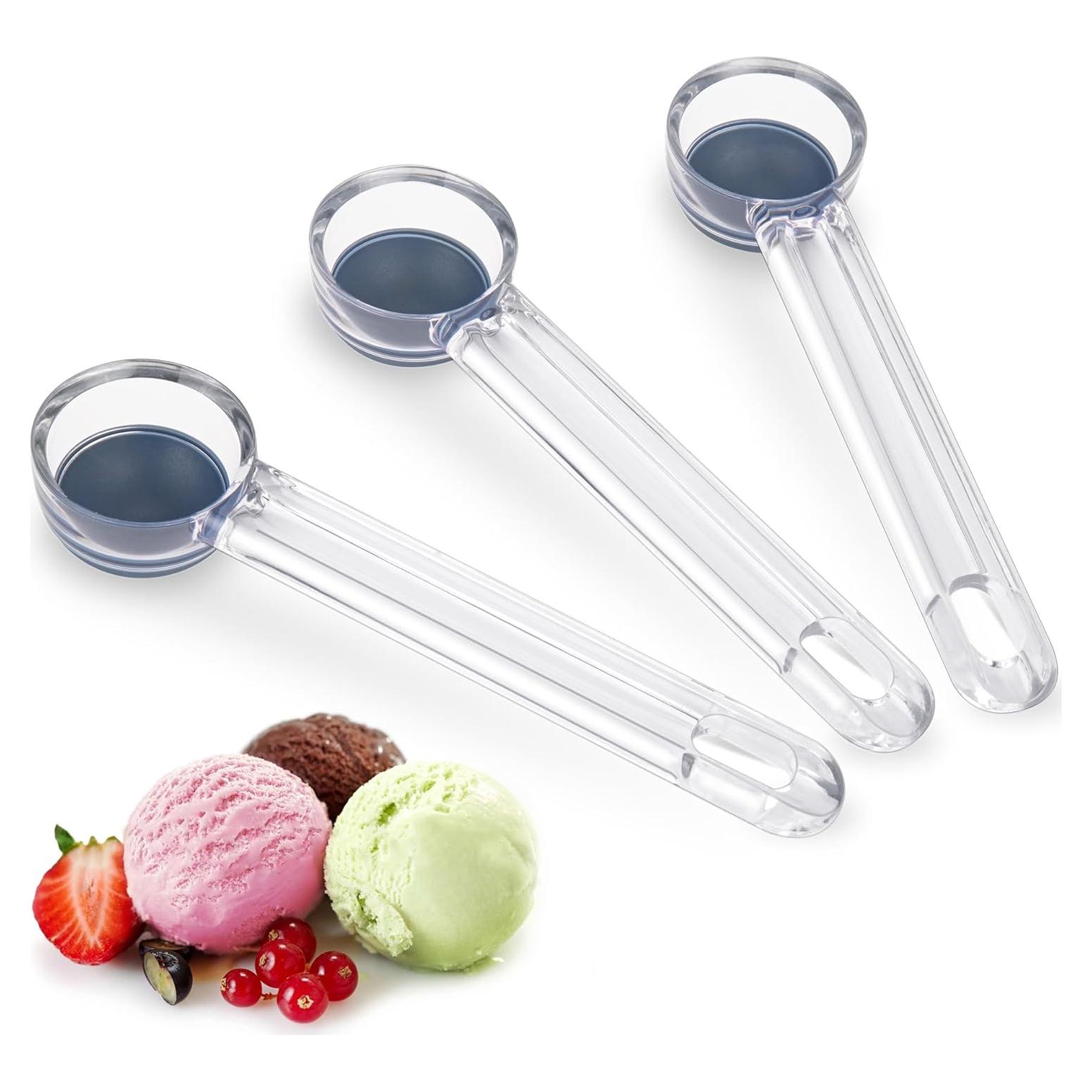 Juego de 3 cucharas para galletas TJ POP 15 ml acrílico