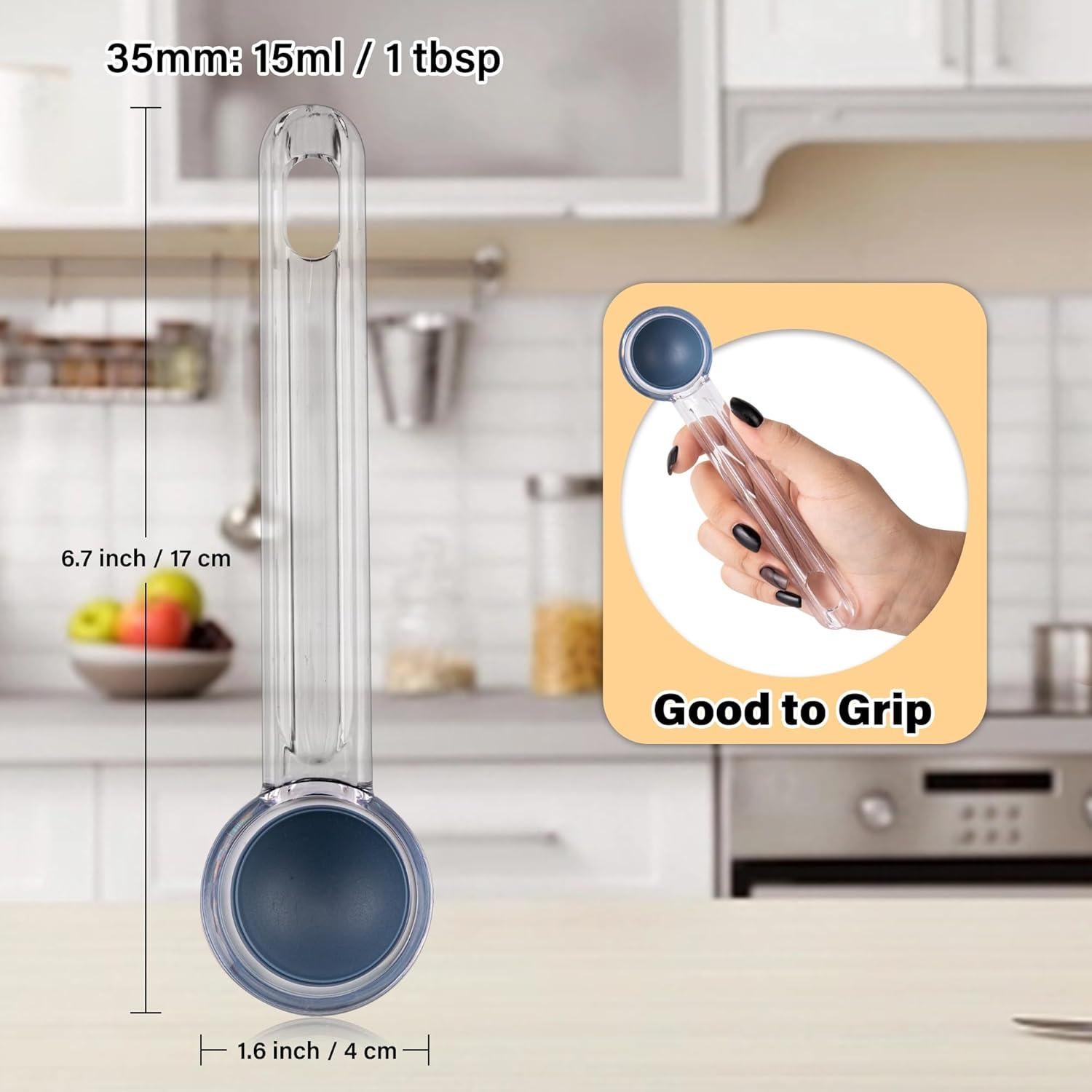 Juego de 3 cucharas para galletas TJ POP 15 ml acrílico