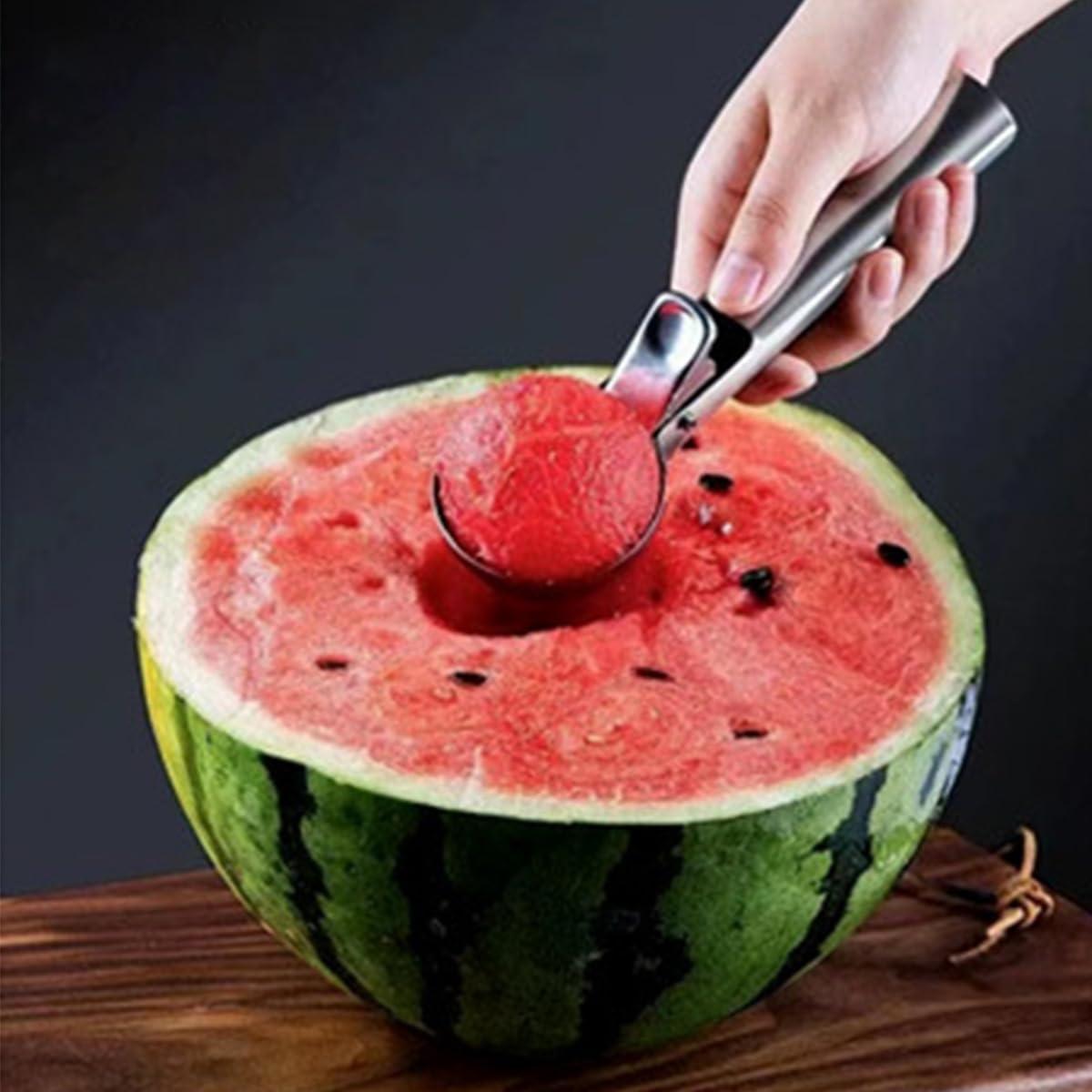 Cuchara de Helado Acero Inoxidable MLX con Gatillo 18.5 cm