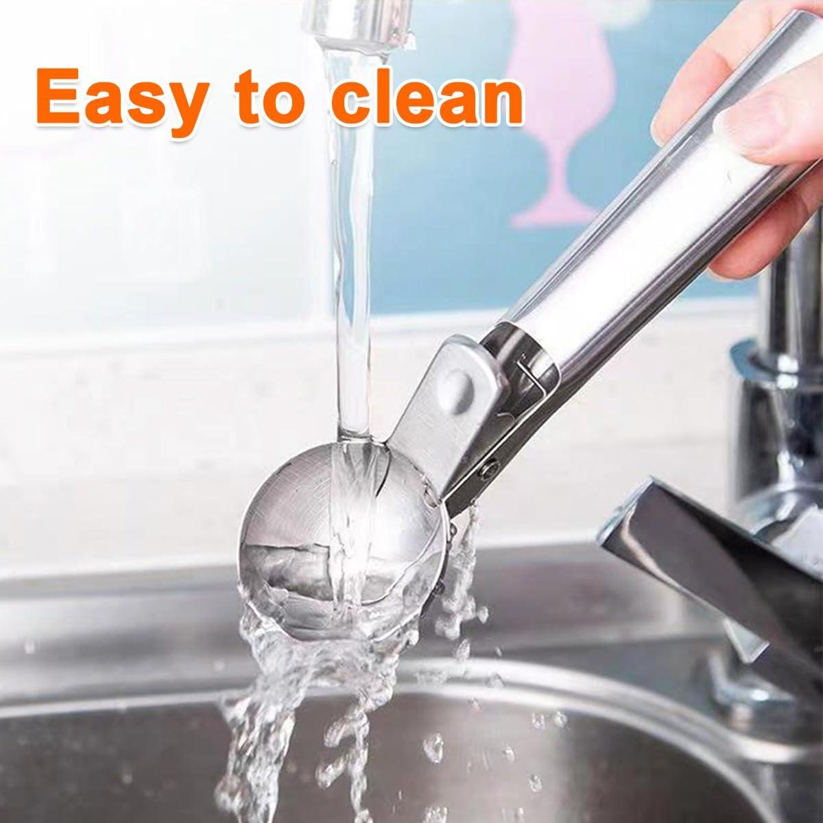 Cuchara de Helado Acero Inoxidable MLX con Gatillo 18.5 cm