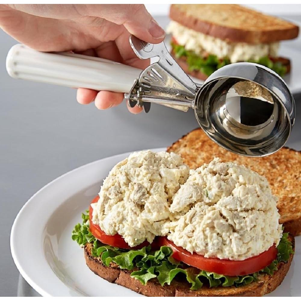 Cucharón de Porción de Helado i Kito #10 110.6 ml Acero Inoxidable