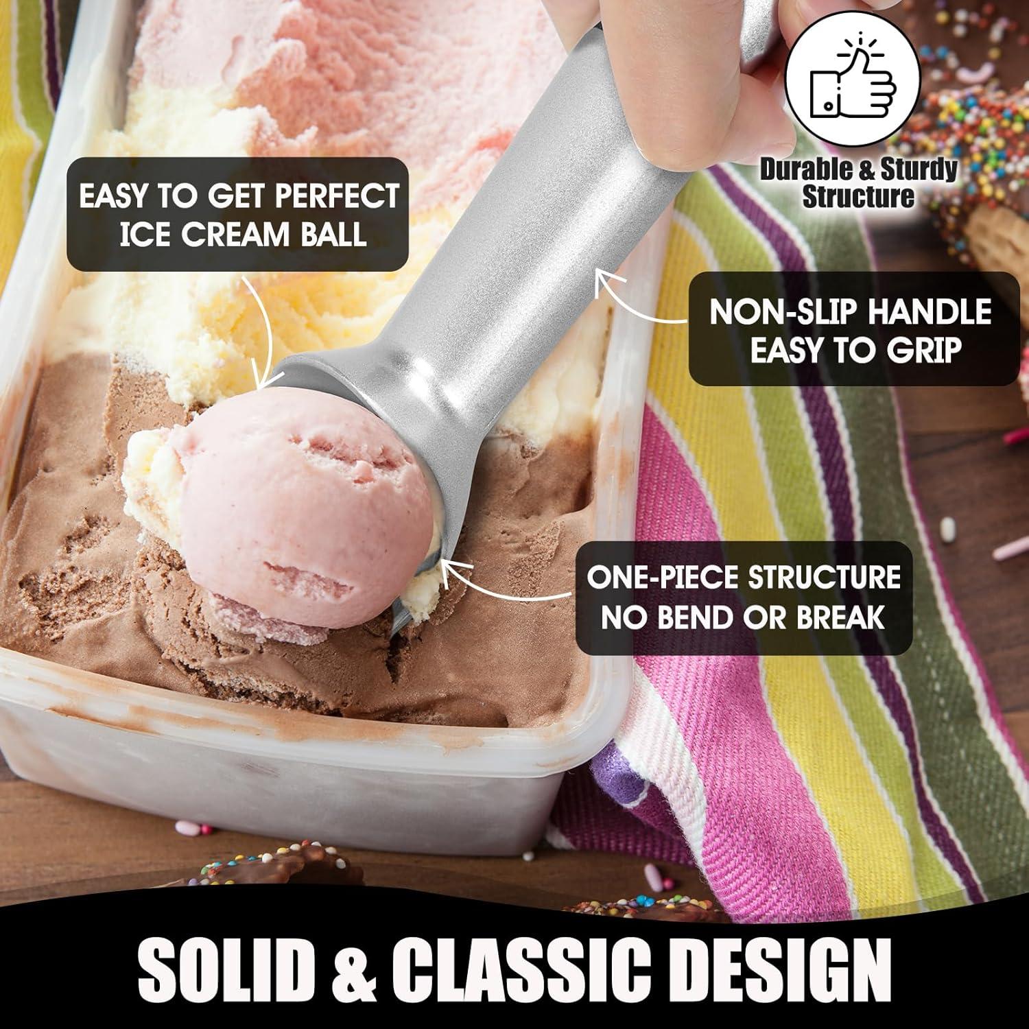 Cucharón de Helado CUNSENR de Aluminio Antiadherente 17.8cm