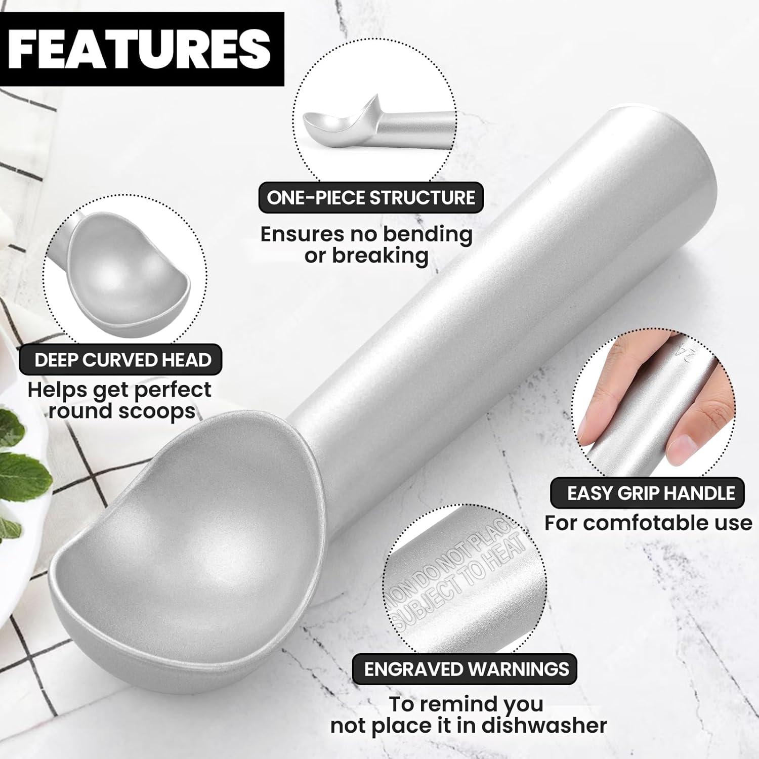 Cucharón de Helado CUNSENR de Aluminio Antiadherente 17.8cm