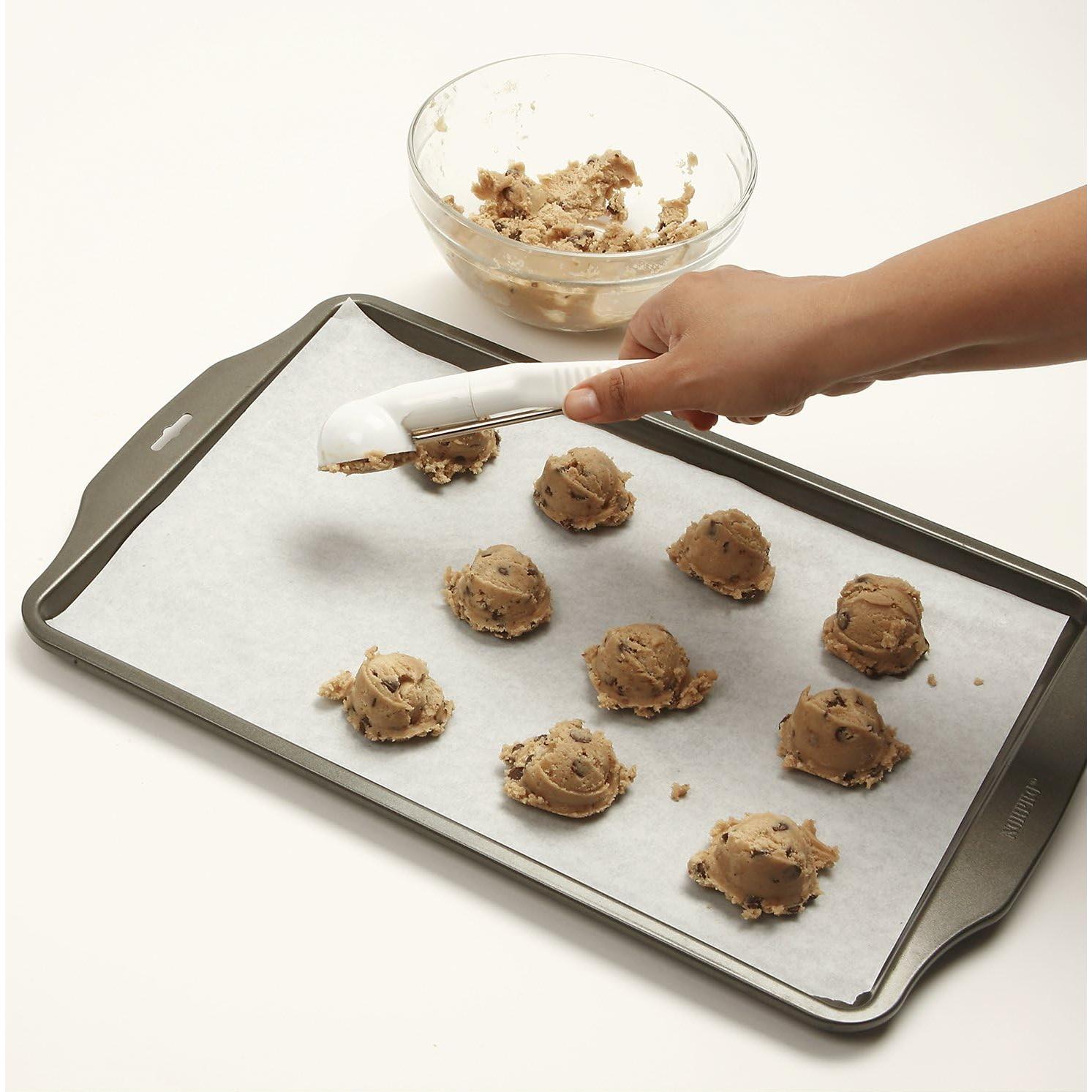 Cucharón para Helado y Galletas Norpro 21.5 cm Blanco