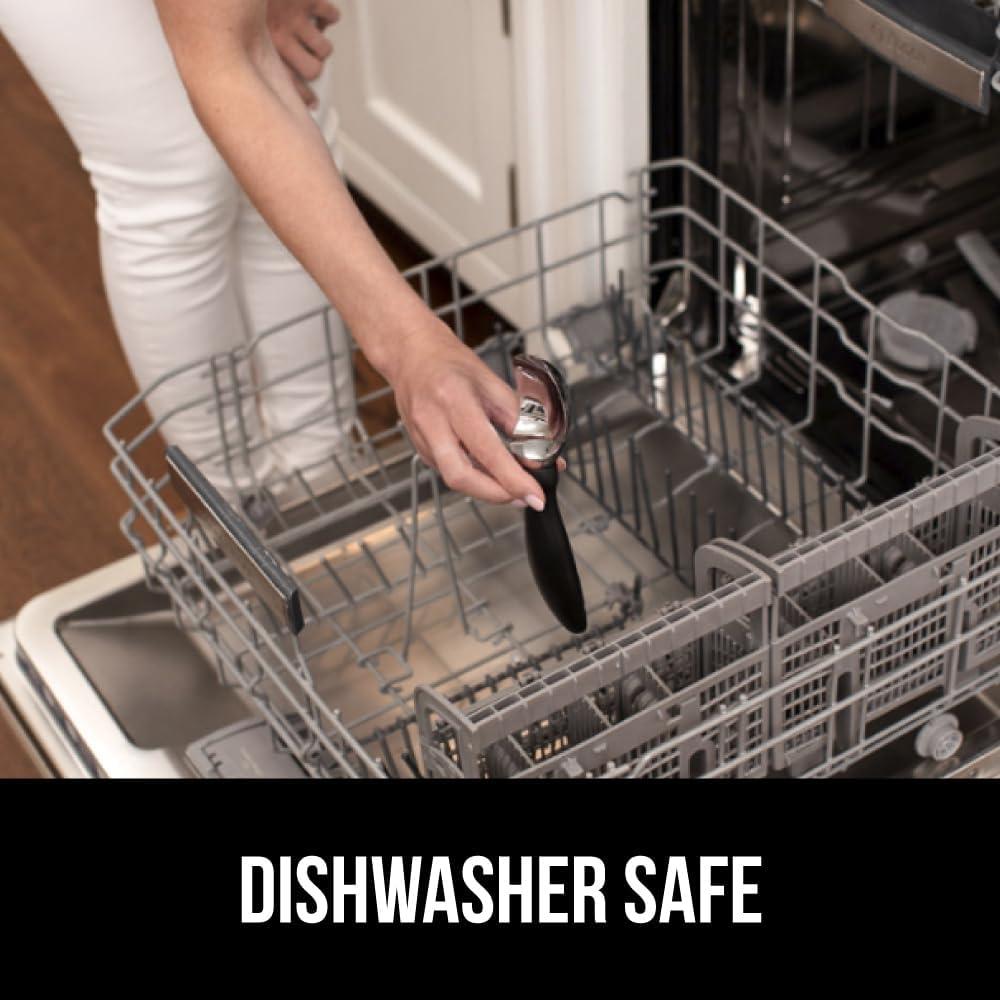 Cucharón de Helado Gorilla Grip Negro Ergonómico 19cm